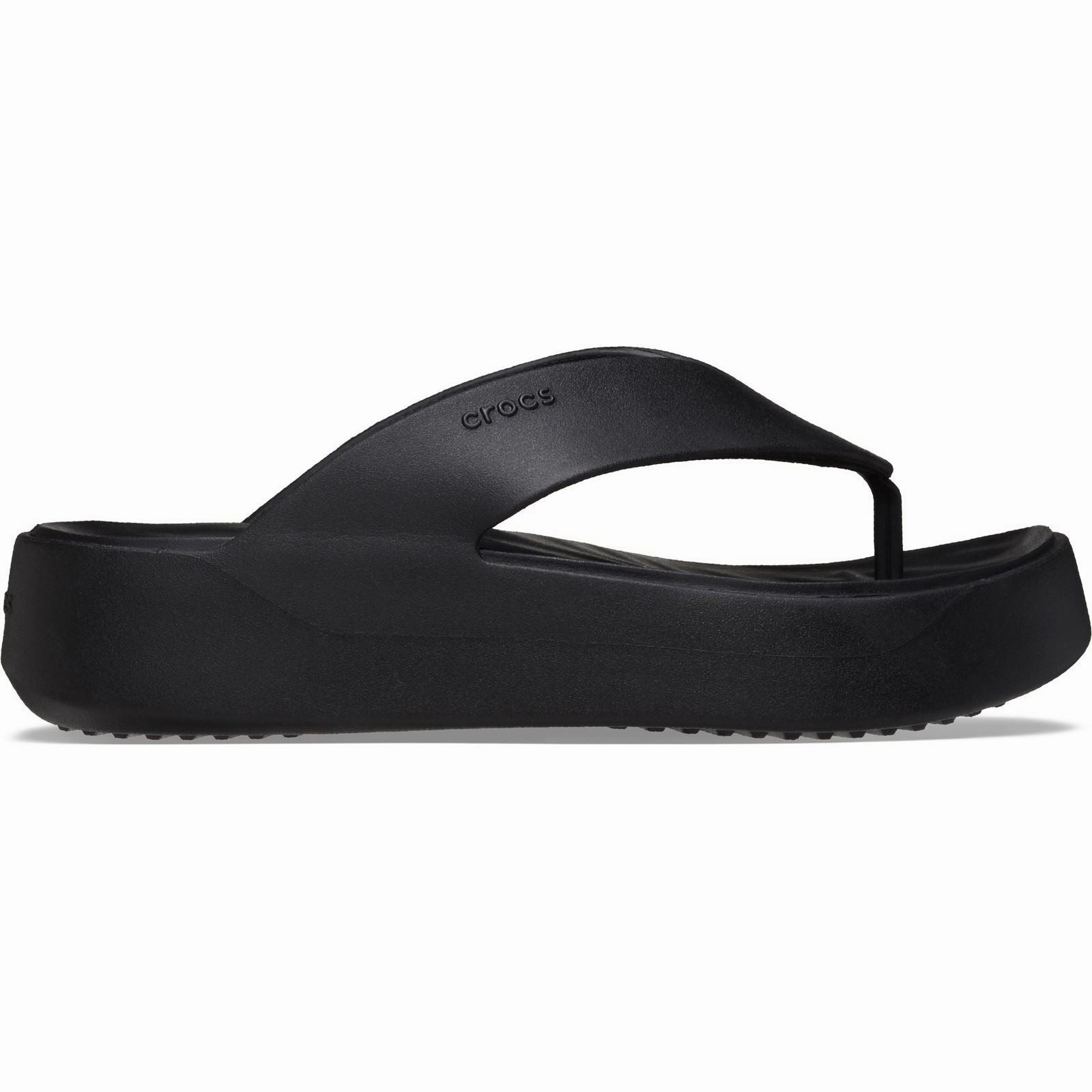 Denim, Enjoy Free Shipping Women's Crocs 209410 Getaway Platform Flip Slippers