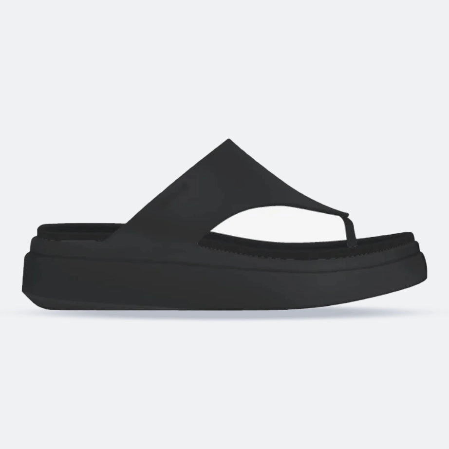 Spend and save event Women's Crocs 209410 Getaway Platform Flip Slippers Dark color deal Ideal For Travel