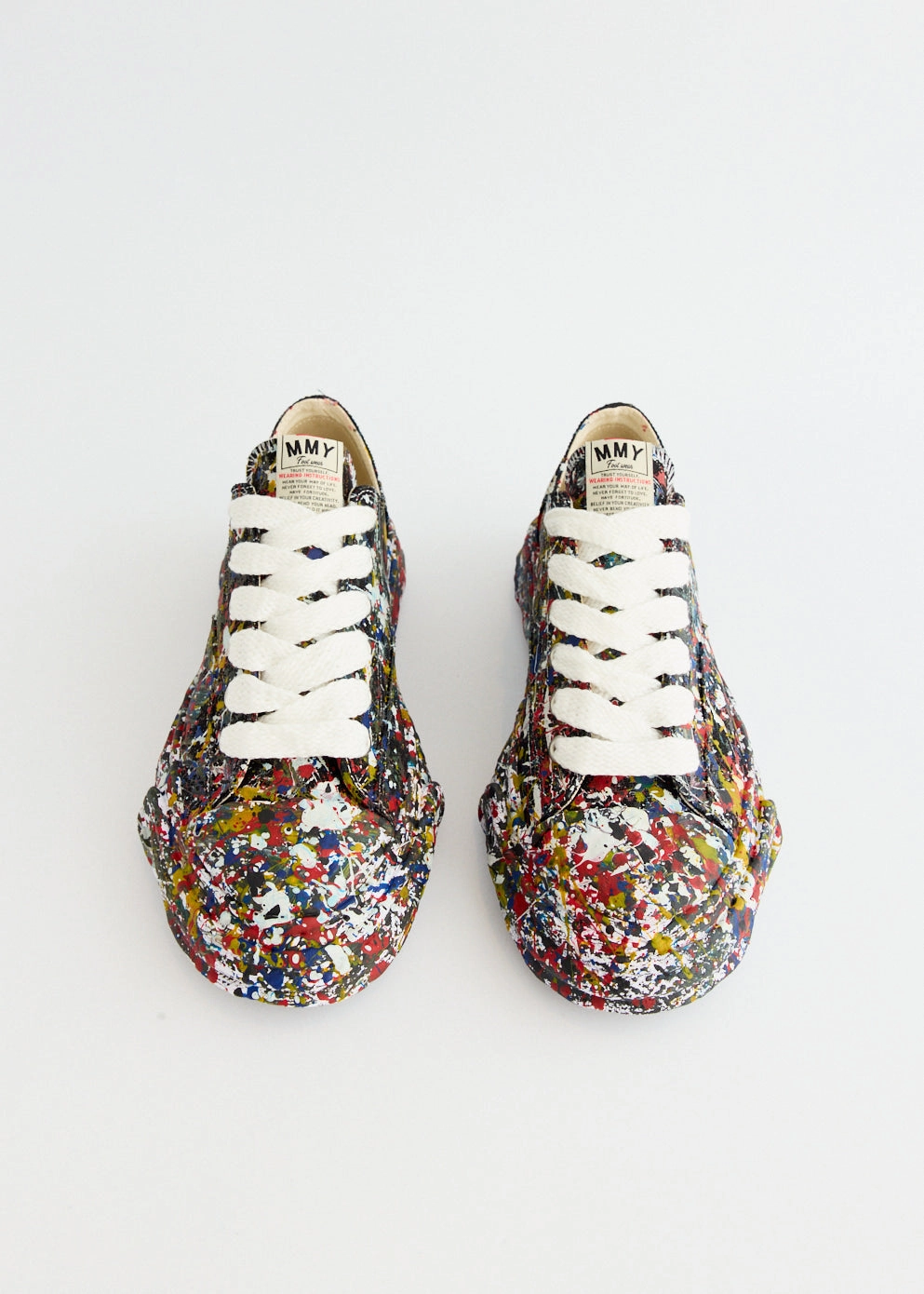 Get Ready To Impress Peterson 23 Sputtering Canvas Sneakers