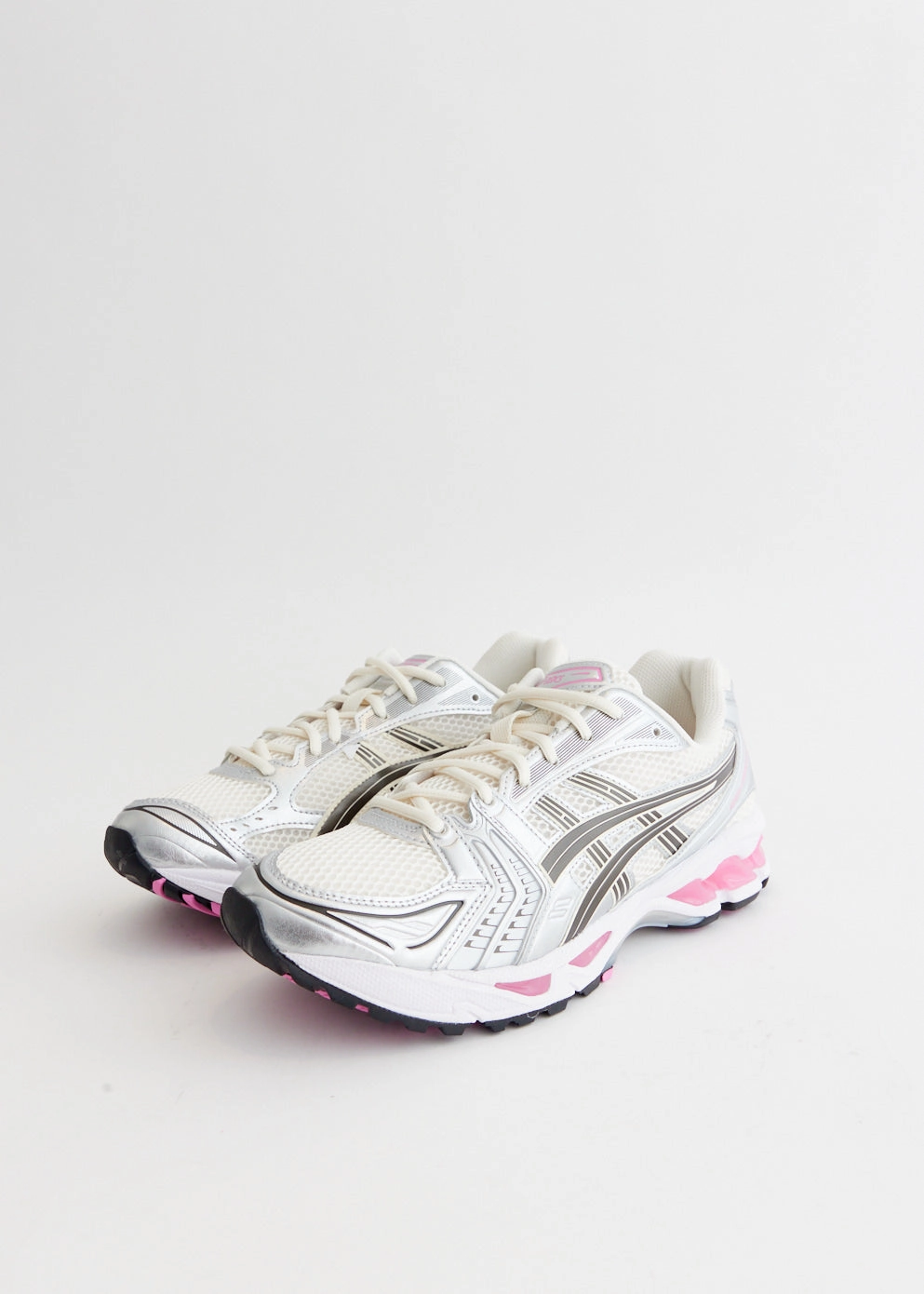 Premium Travel Backpack, Top Zipper, Minimalist Design Gel-Kayano 14 'Cream Sweet Pink' Sneakers