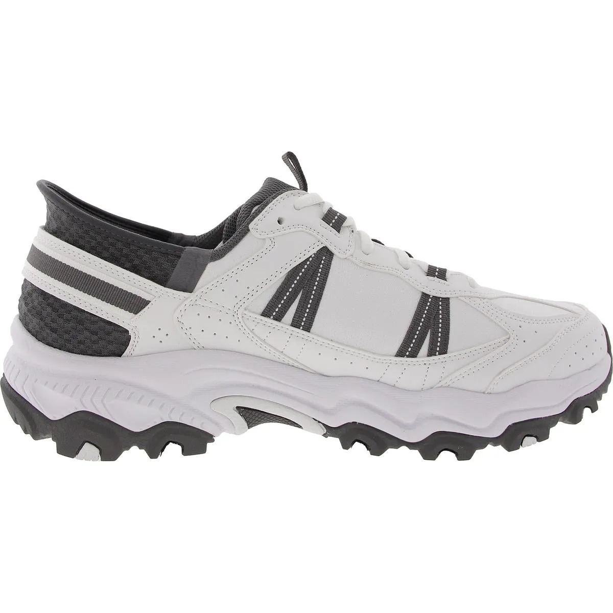 Stamina At-Swift Fusion Mens Memory Foam Faux Leather Running & Training Shoes