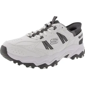 Stamina At-Swift Fusion Mens Memory Foam Faux Leather Running & Training Shoes