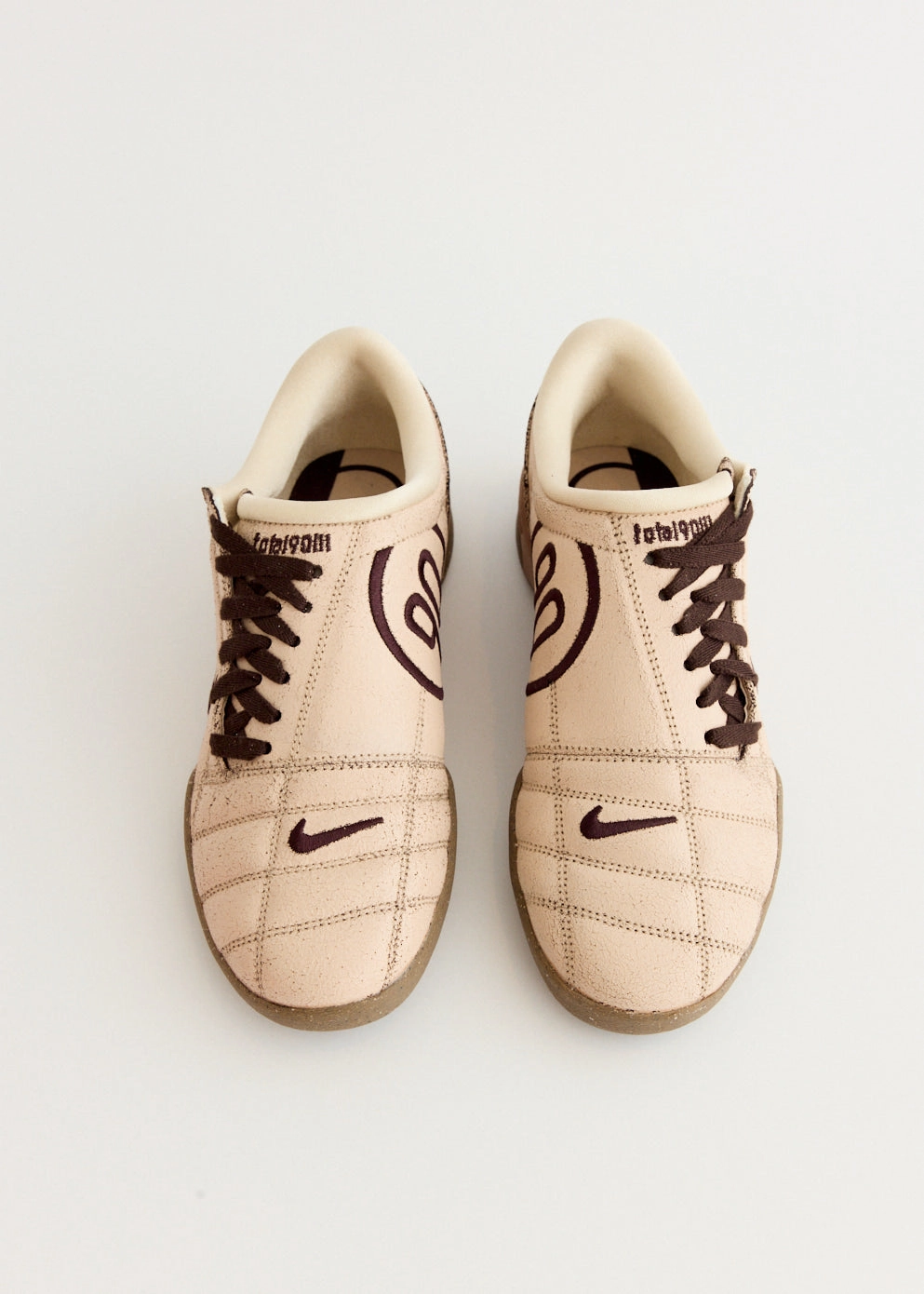 Total 90 Premium 'Pearl White' Sneakers Zipper Closure, Luxury, Shop With Confidence