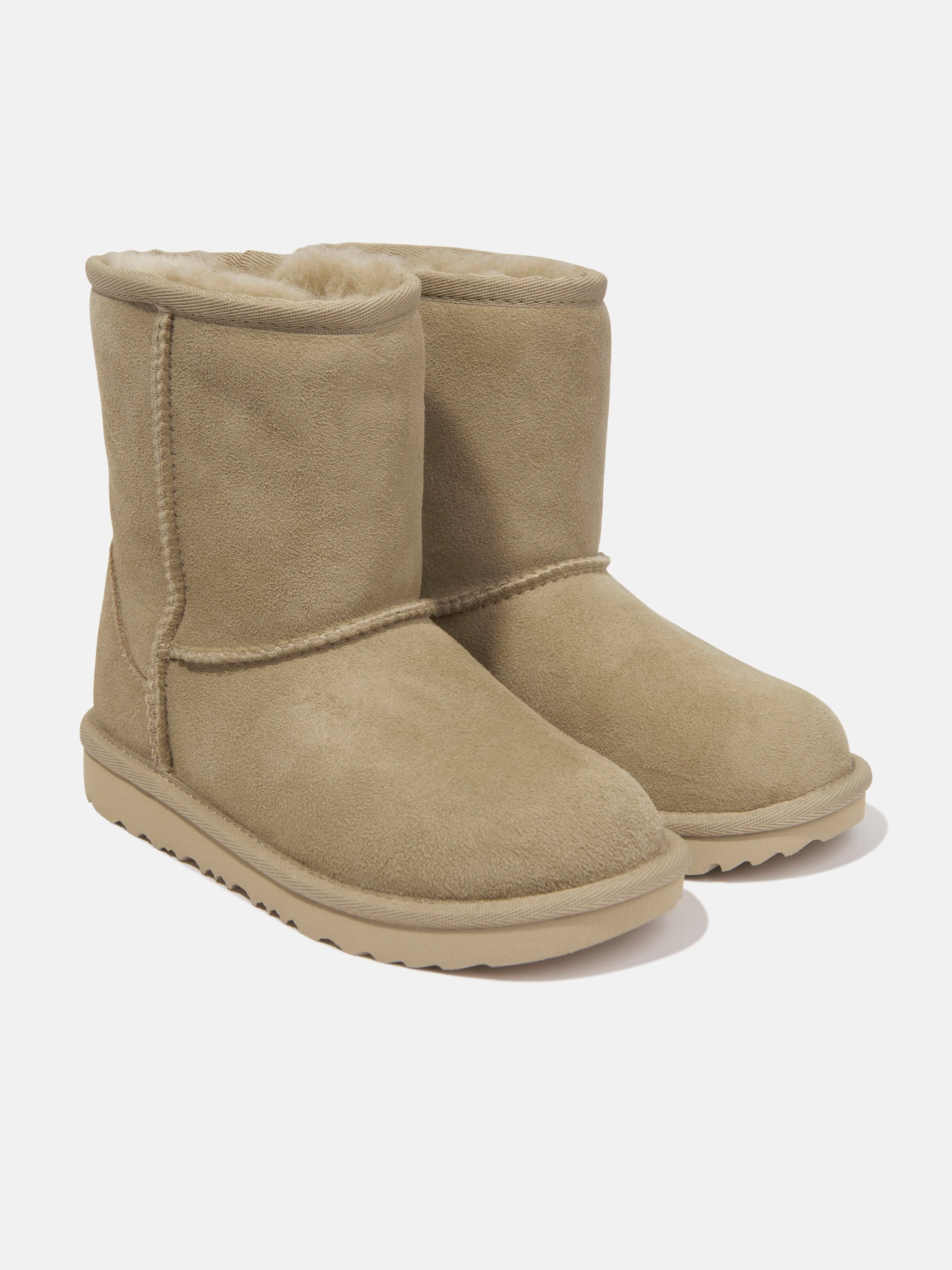 Superior Materials UGG Kids Classic II Boots in Beige