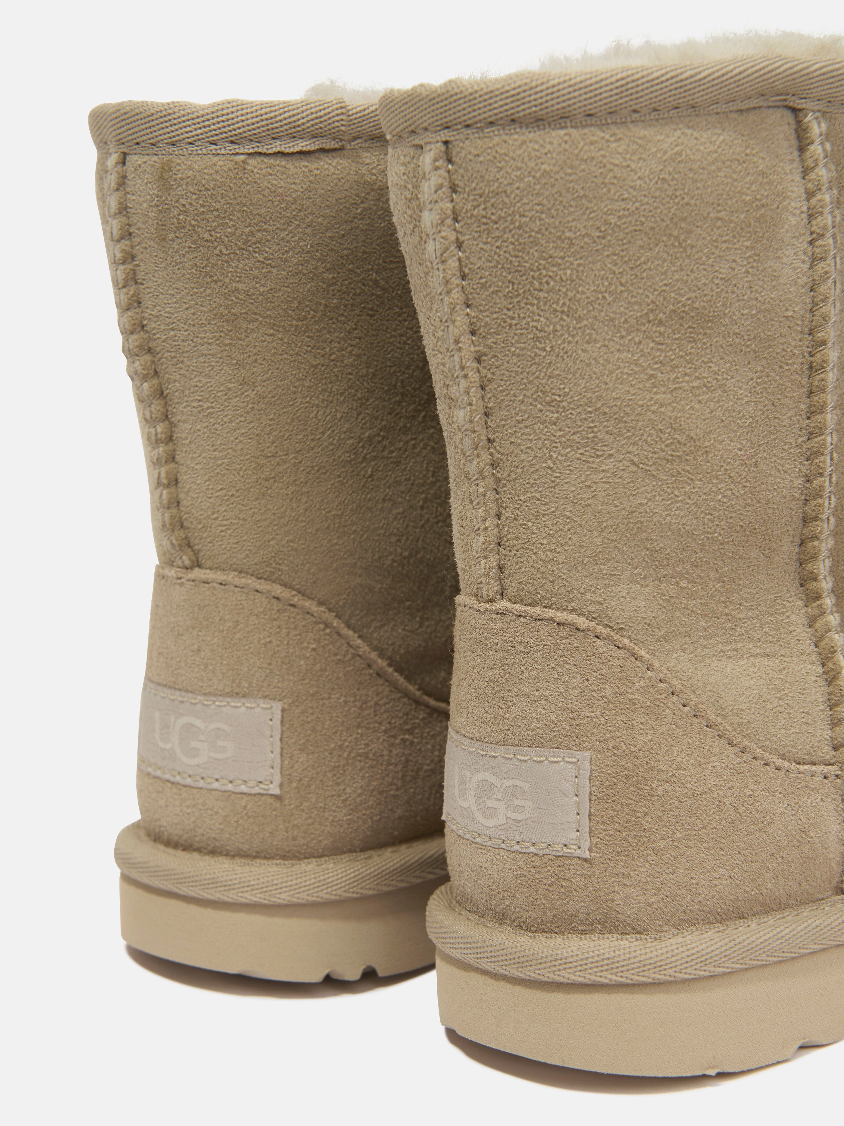 UGG Kids Classic II Boots in Beige Claim Your Style, Ready To Ship