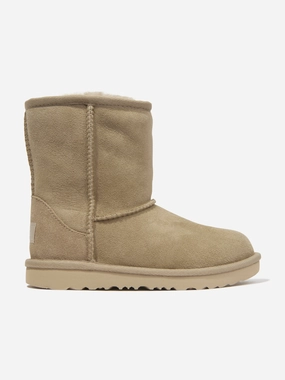 Oversized Step discount UGG Kids Classic II Boots in Beige Suede