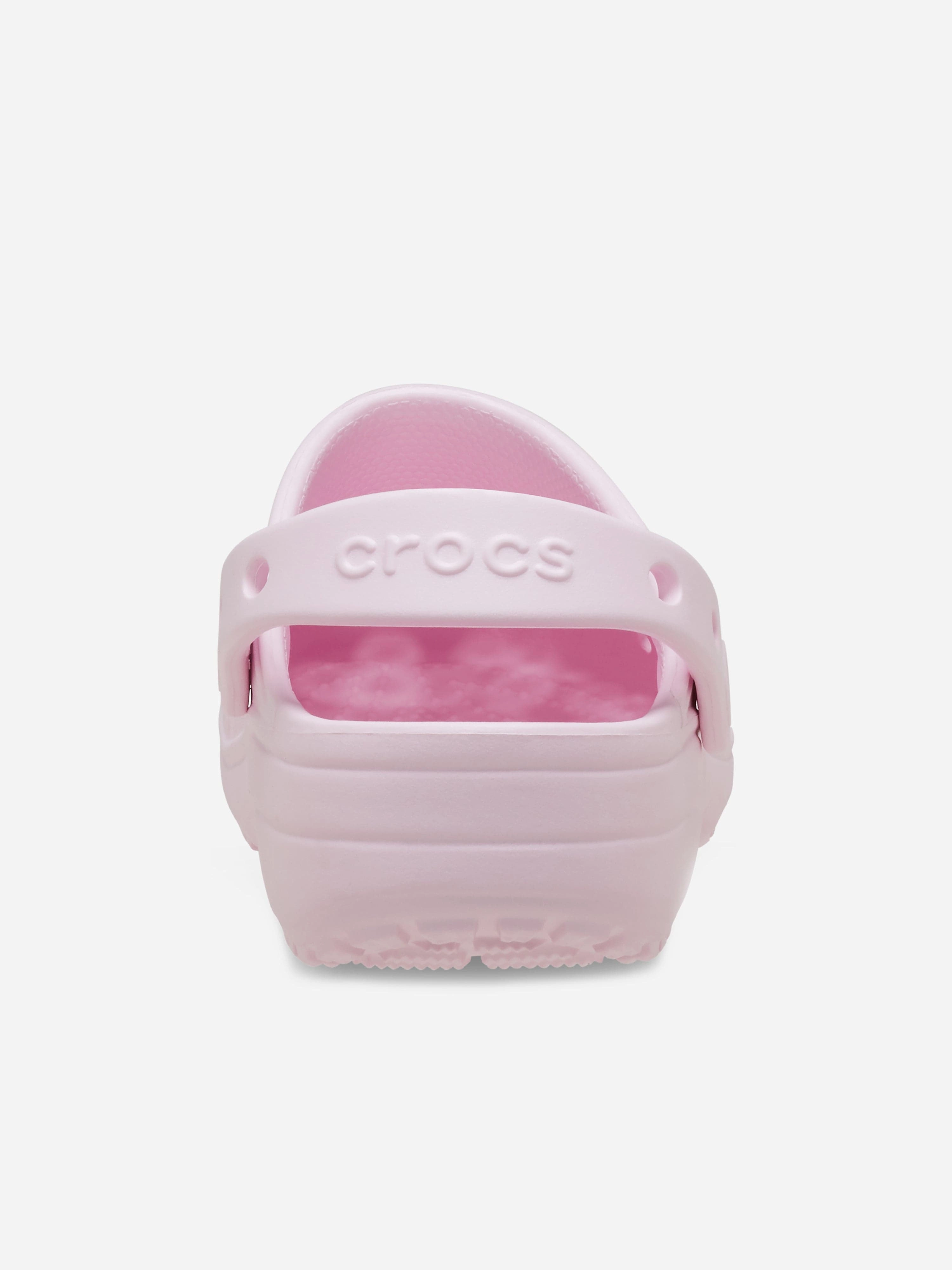Girls Classic Floral Cut Out Clog in Pink Fan Favorite