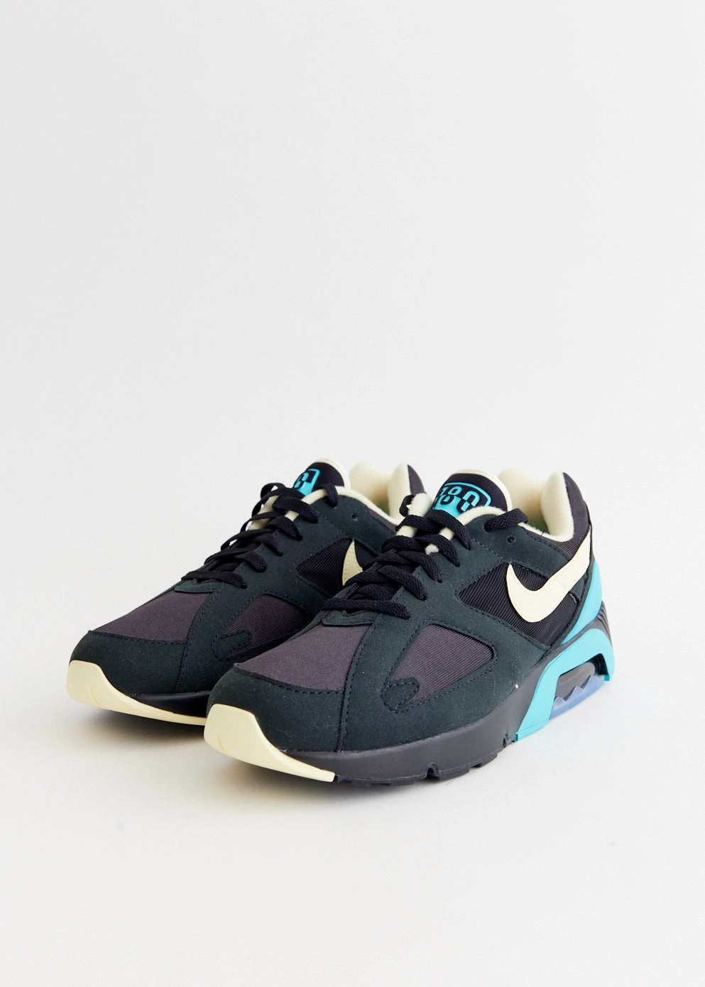 Canvas, Get It Today Air Max 180 'Black Dusty Cactus' Sneakers