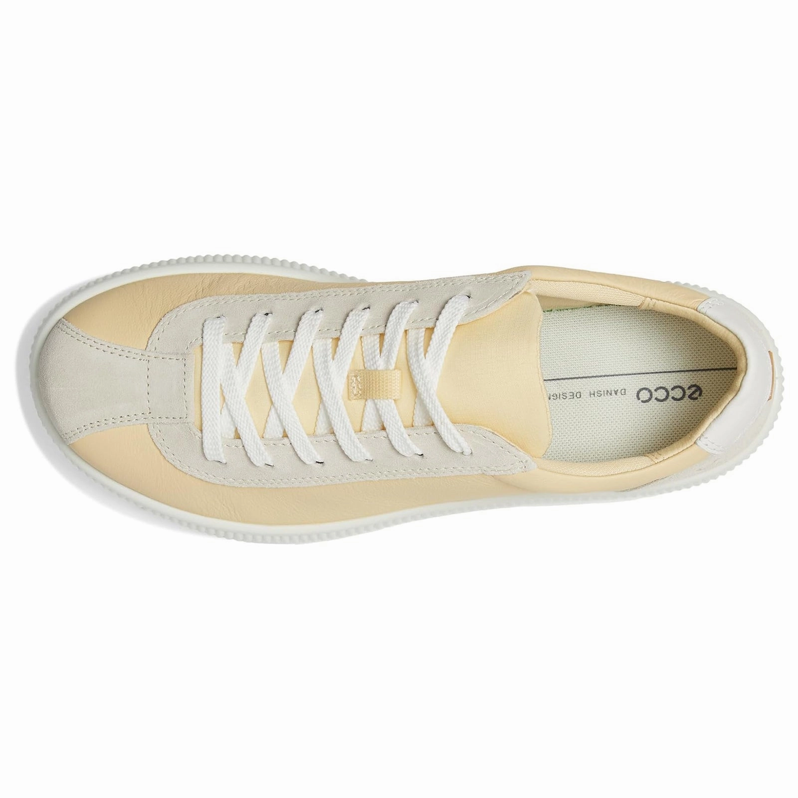 Organizer Insert, Coated Canvas, Be First In Line Ecco Soft Zero Leather Women's Lace Up Straw Limestone Trainers