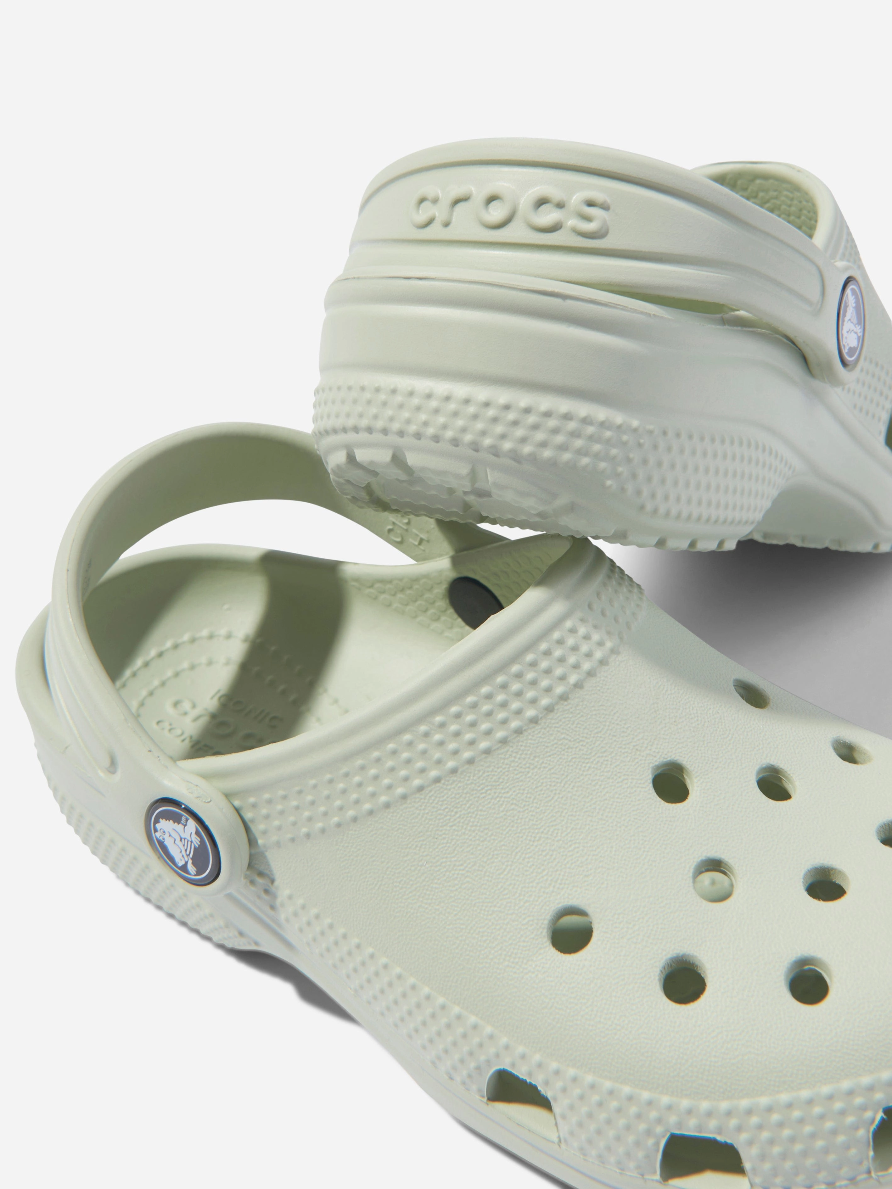 Ready To Ship Crocs Kids Classic Clog in Green Navy Messenger Laptop Bag