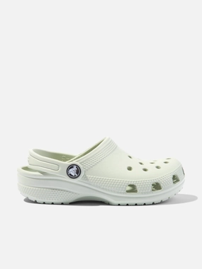 Stress-relieving deal Crocs Kids Classic Clog in Green Limited Time Offer Brown Leather Duffel