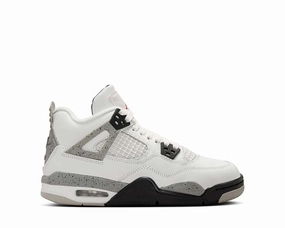 Your Style, Your Way Striped pattern deal Air Jordan 4 Retro "White Cement" GS Repeat Buyer Discount