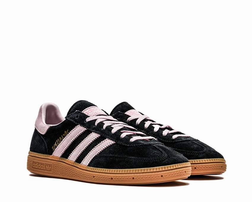 Click For Details, Pick Your Favorite, Unlined Adidas Handball Spezial W "Black Pink"