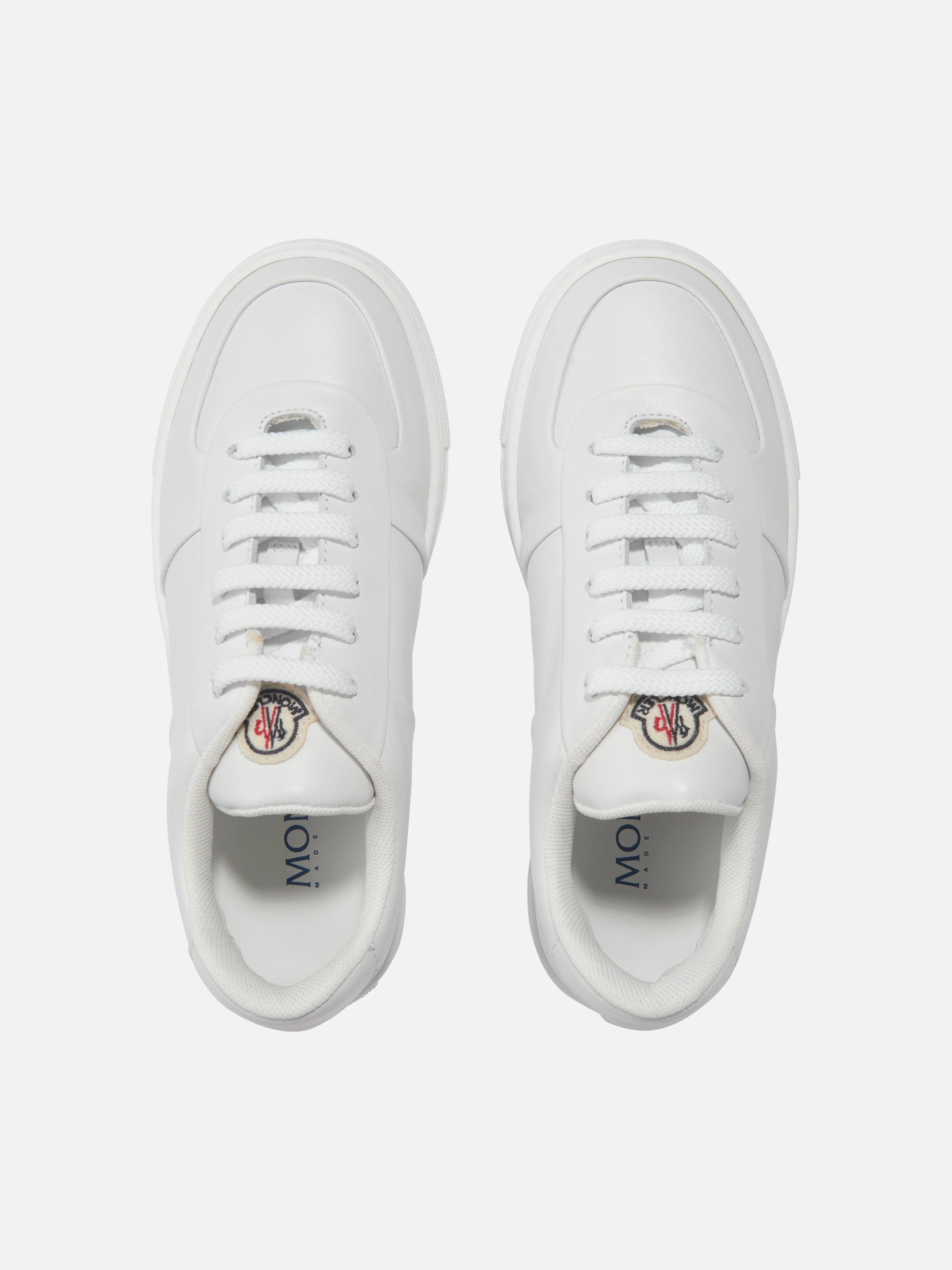 Adjustable Strap Moncler Enfant Kids Leather Petit Neue York Low Top Trainers