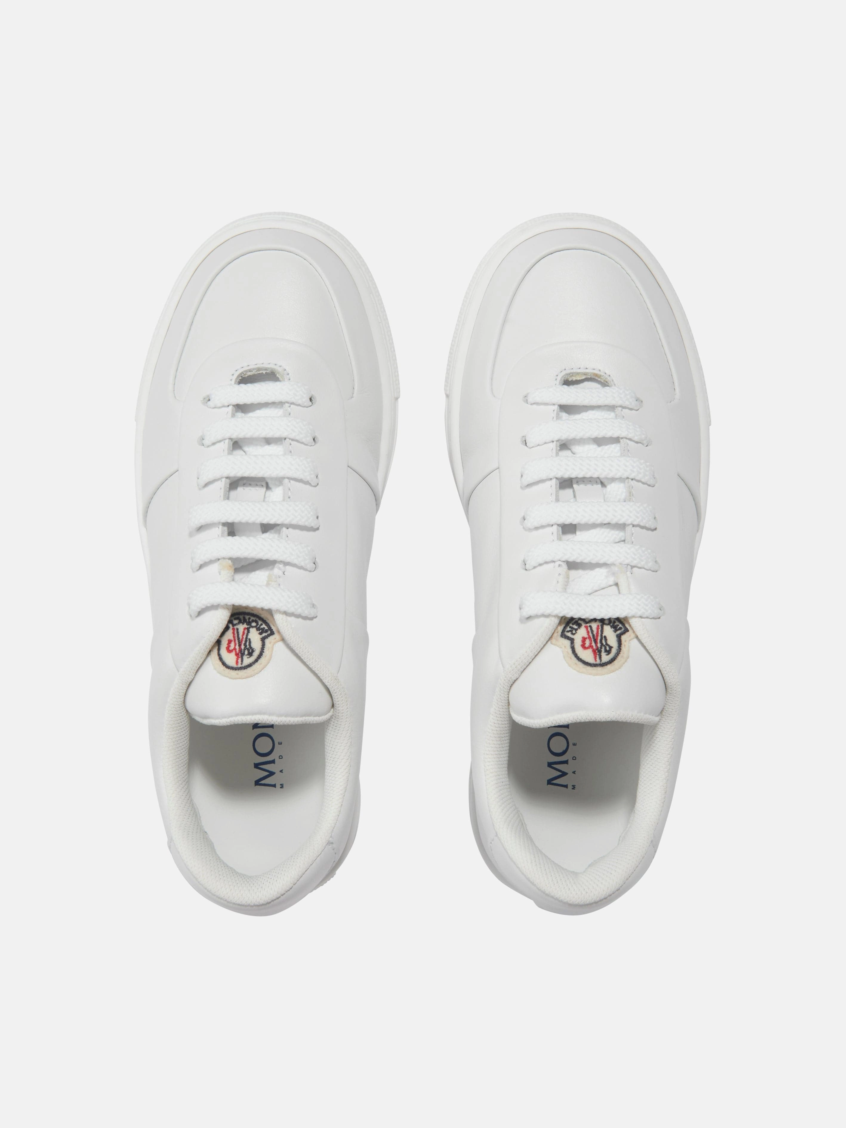 Faux Leather, Craftsmanship You Can Trust, Unlined Moncler Enfant Kids Leather Petit Neue York Low Top Trainers