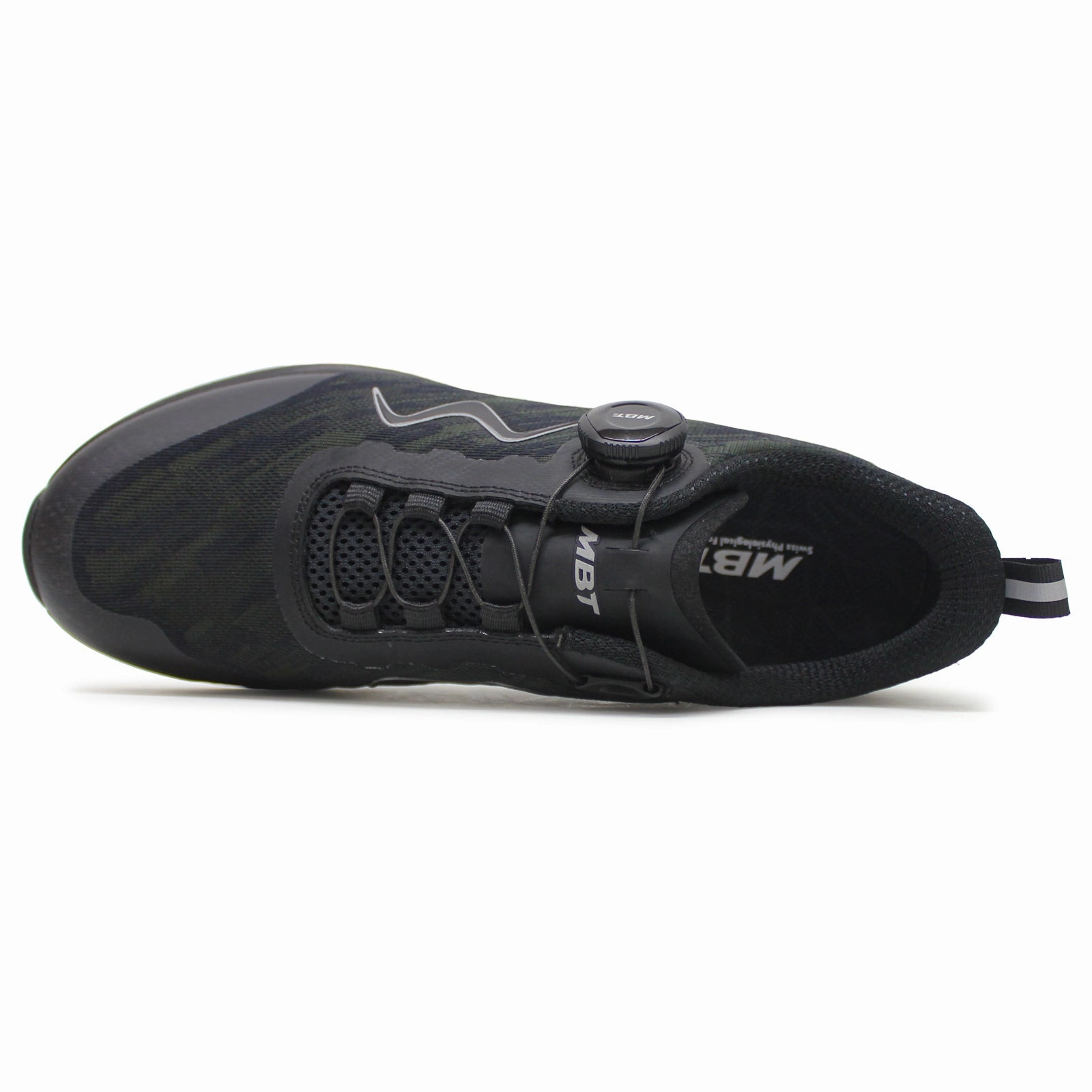 Anti-Slip Grip, Fast Pickup Ready MBT Galado Textile Synthetic Women's Comfort Black Trainers