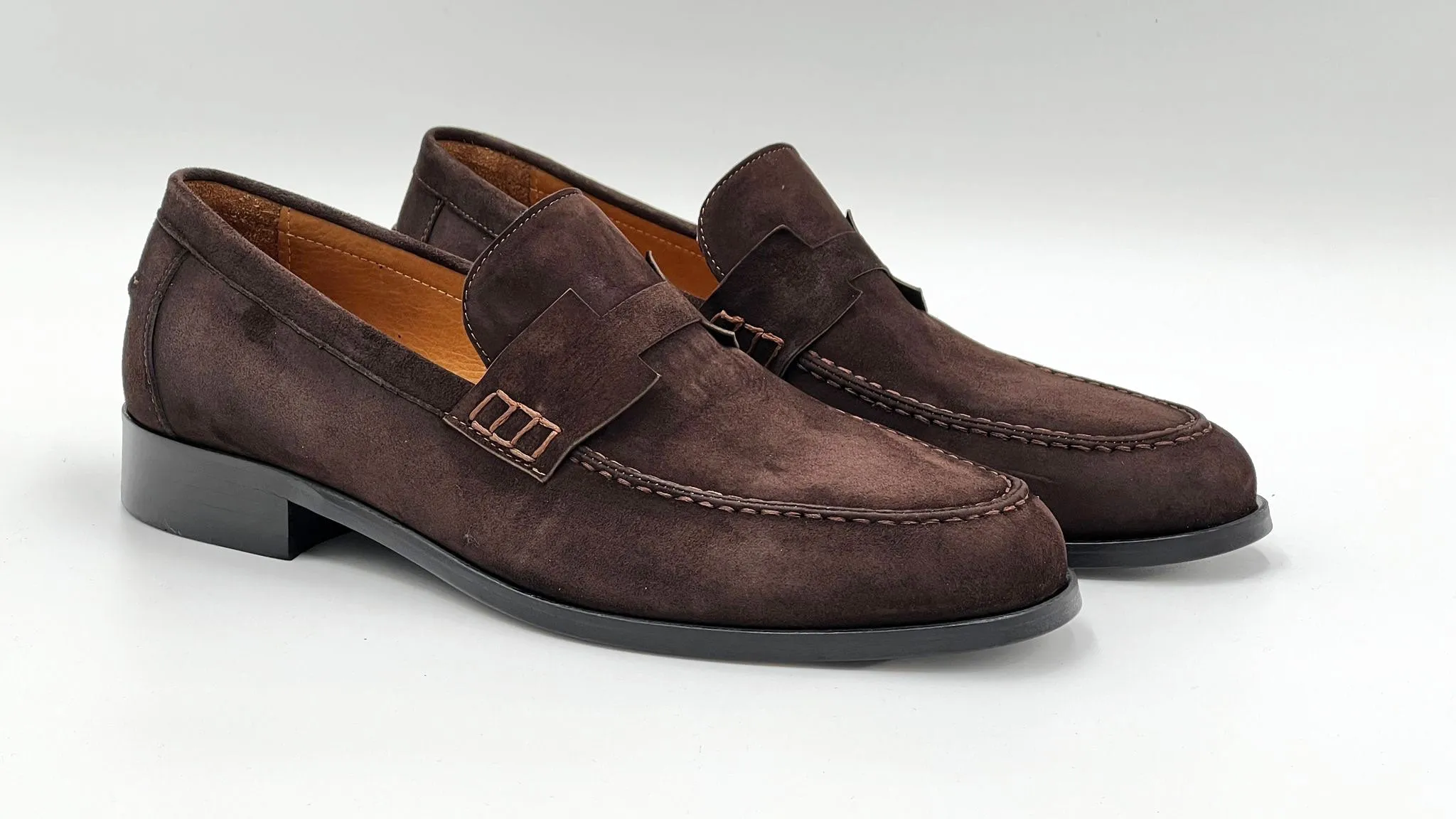 Style: C Collection Brown Suede Belt