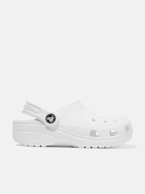 Timeless Look Success-promoting discount Crocs Kids Classic Clog in White Hurry, Times Up Soon