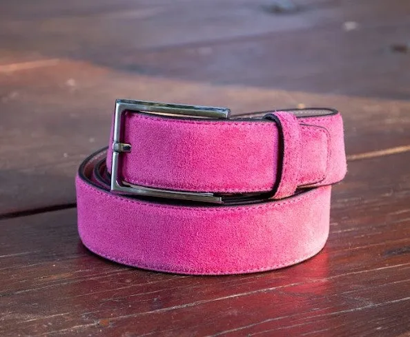 Suede Belt Blush