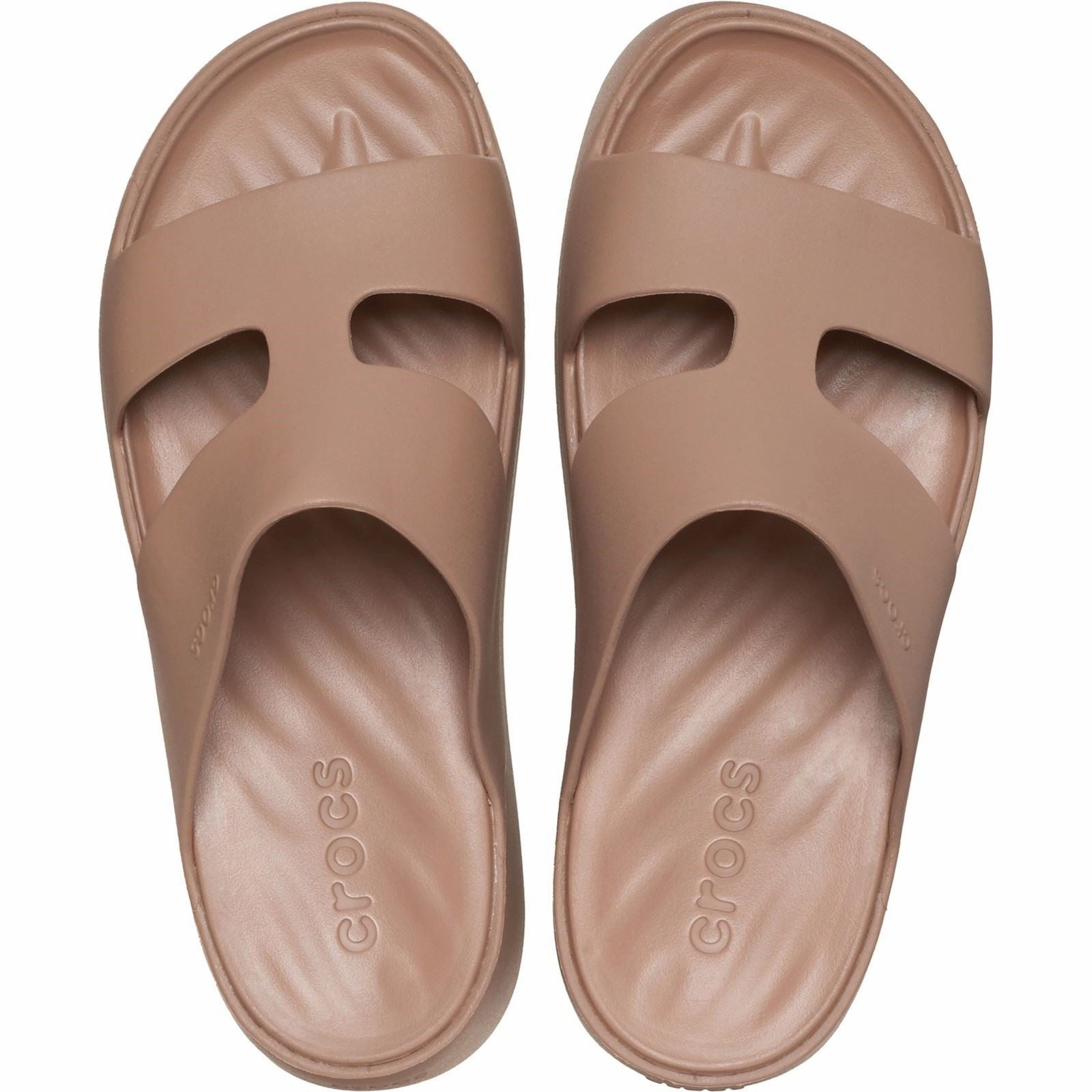 Cute Women's Crocs 209409 Getaway Platform H-Strap Slippers