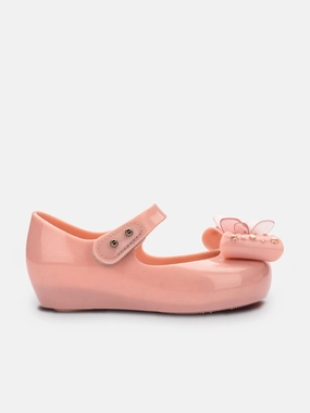 Explore The Collection Tailored to You Mini Melissa Girls Ultragirl Star II Shoes in Pink Anti-Theft