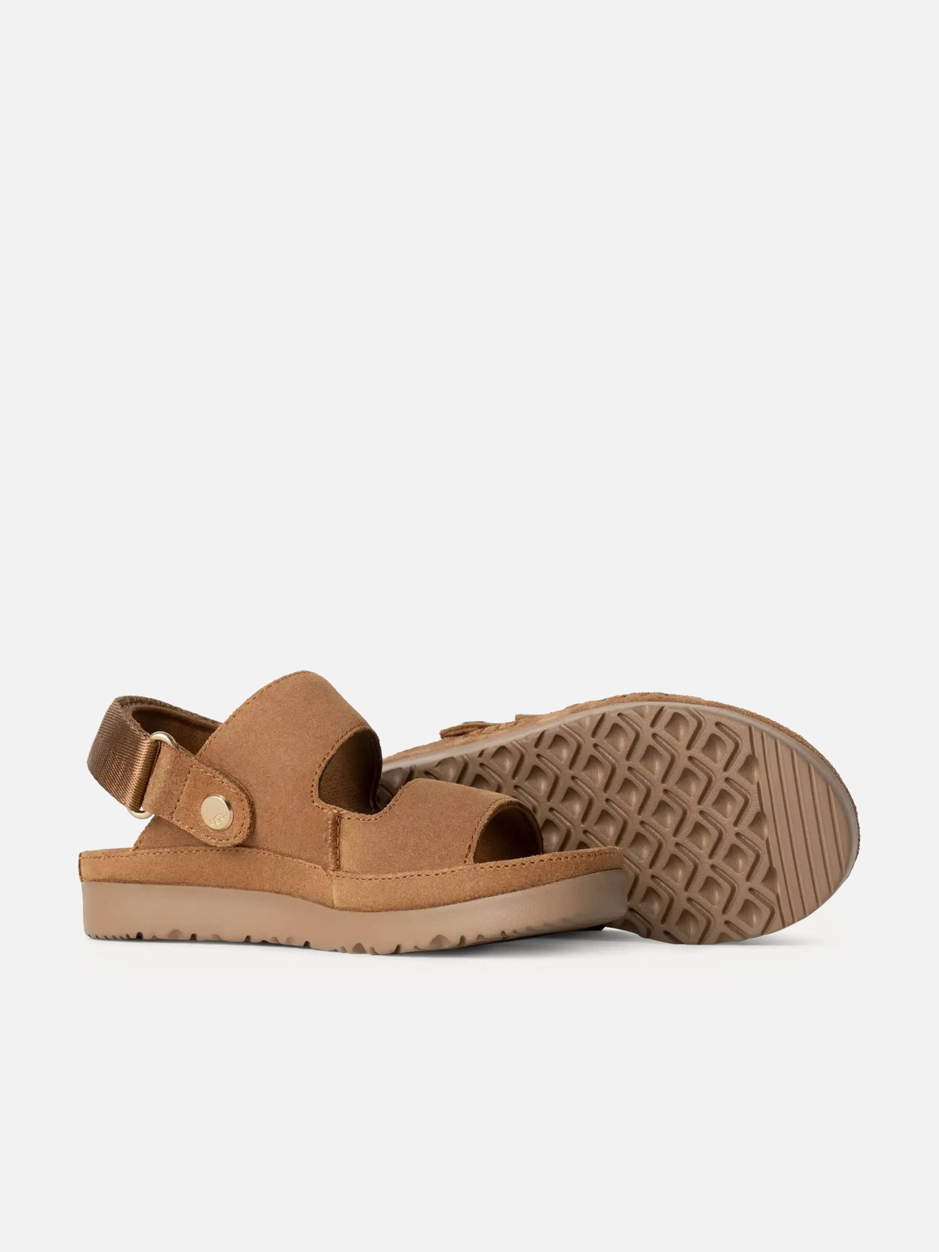 Girls Goldenstar Glide Sandals in Brown Portable & Rechargeable, Black Leather Handbag For Women, Exclusive Access