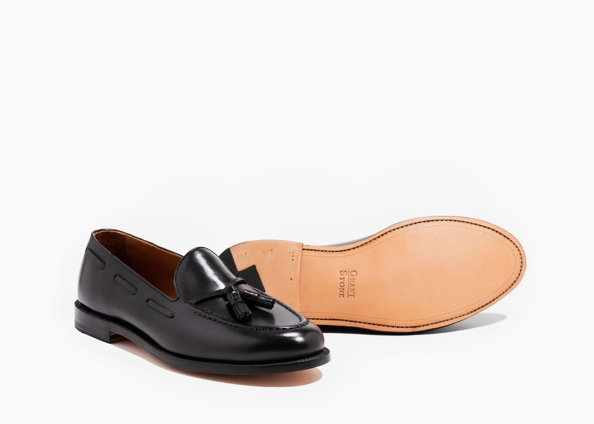 Tassel Loafer Black Calf
