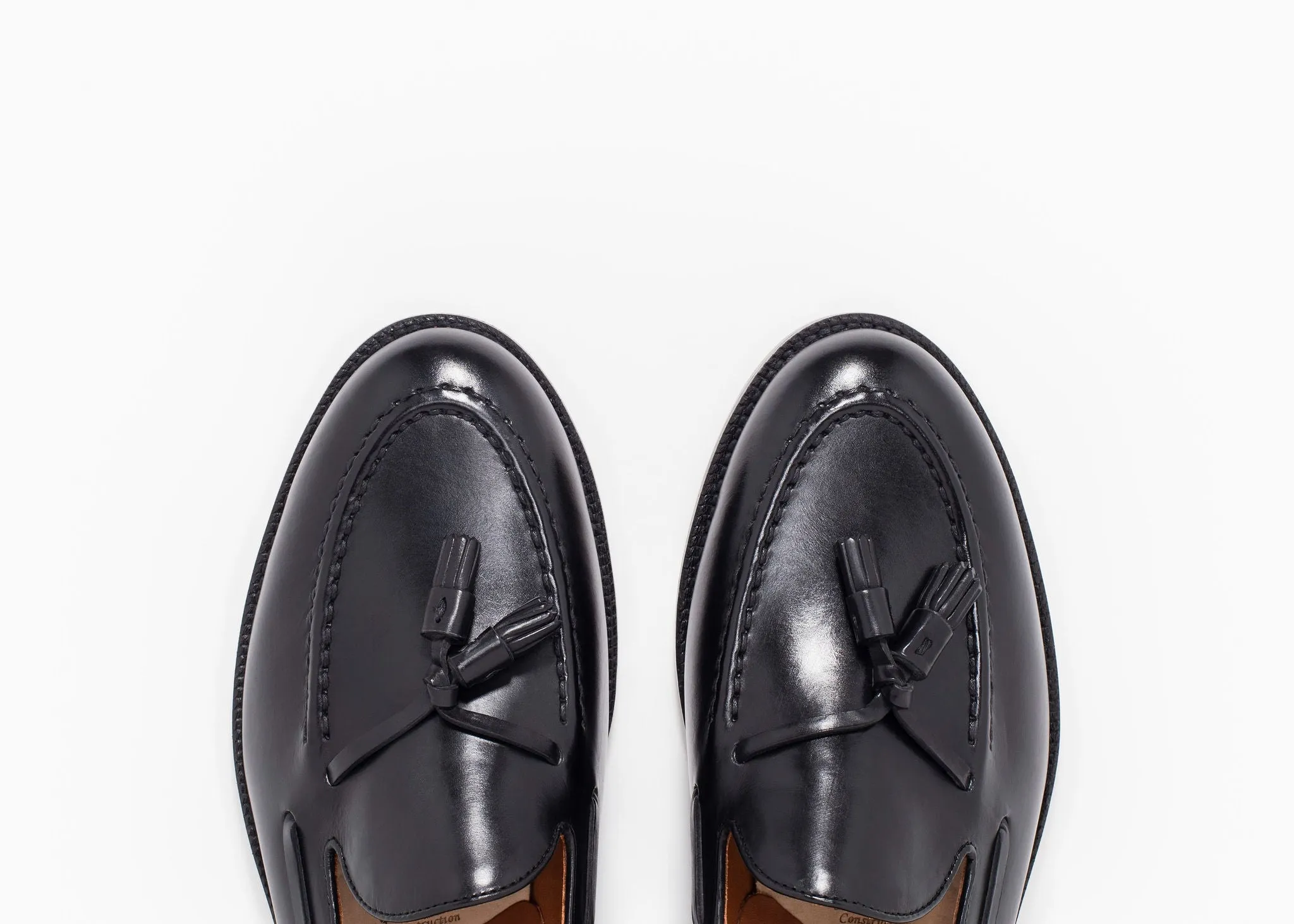 Tassel Loafer Black Calf