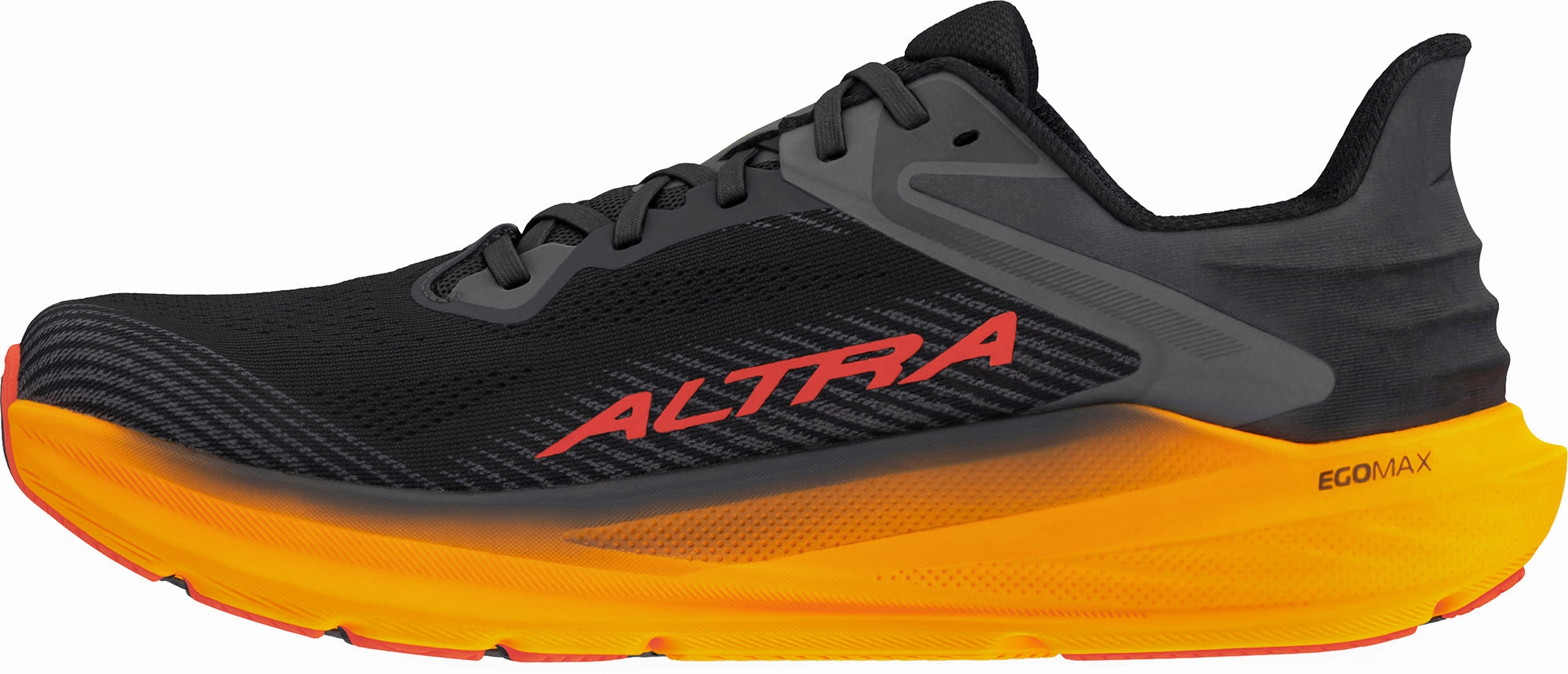 Utilitarian, Detachable Strap Altra Torin 8 Mens Running Shoes - Black