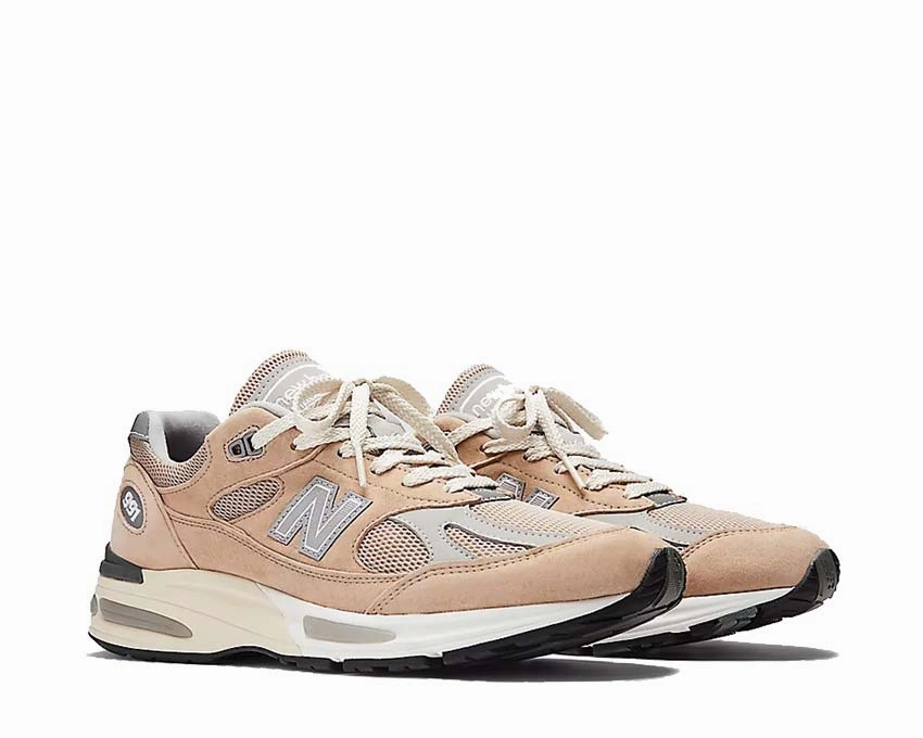 New Balance 991 Made in UK "Cuban Sand" Shockproof Protection, Stylishly Engineered