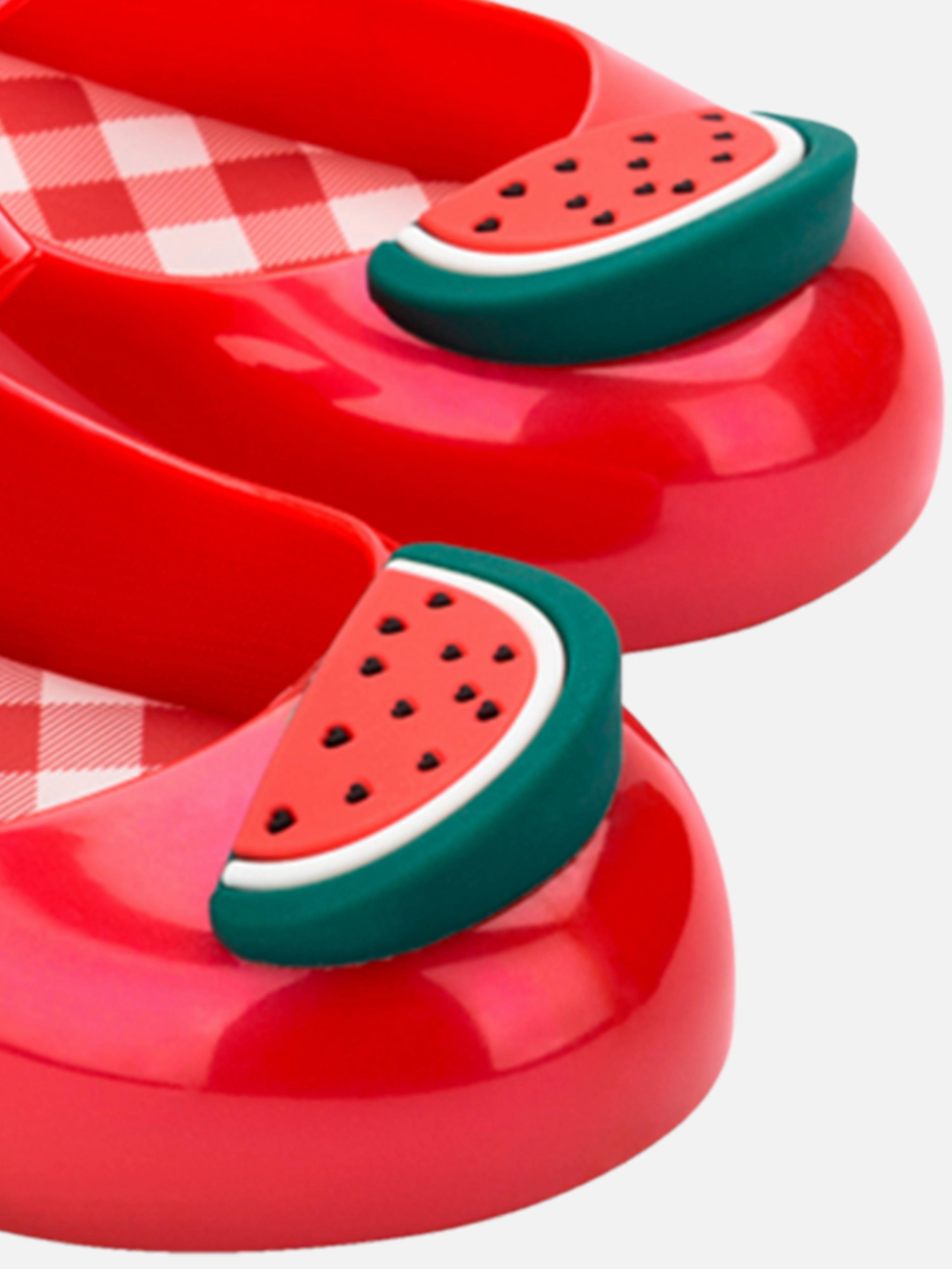 All-Day Comfort, Shop Now Girls Sweet Love Picnic Ballerinas in Red