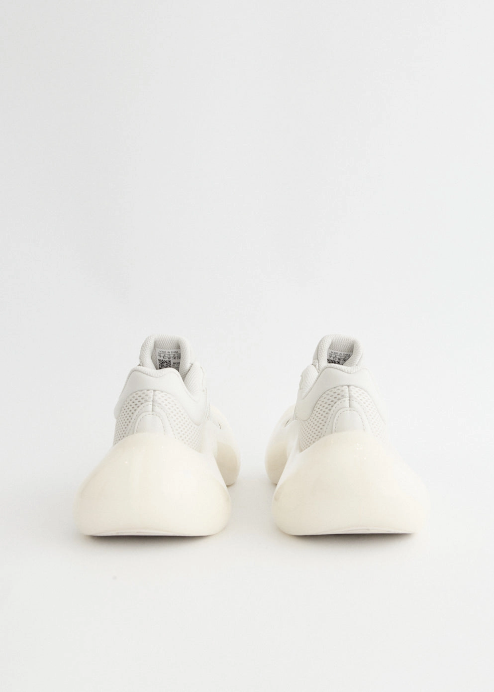 DonT Wait, Elevate x Avavav Women's Moonrubber Megaride 'Off White' Sneakers Branded Crossbody Bag For Travel