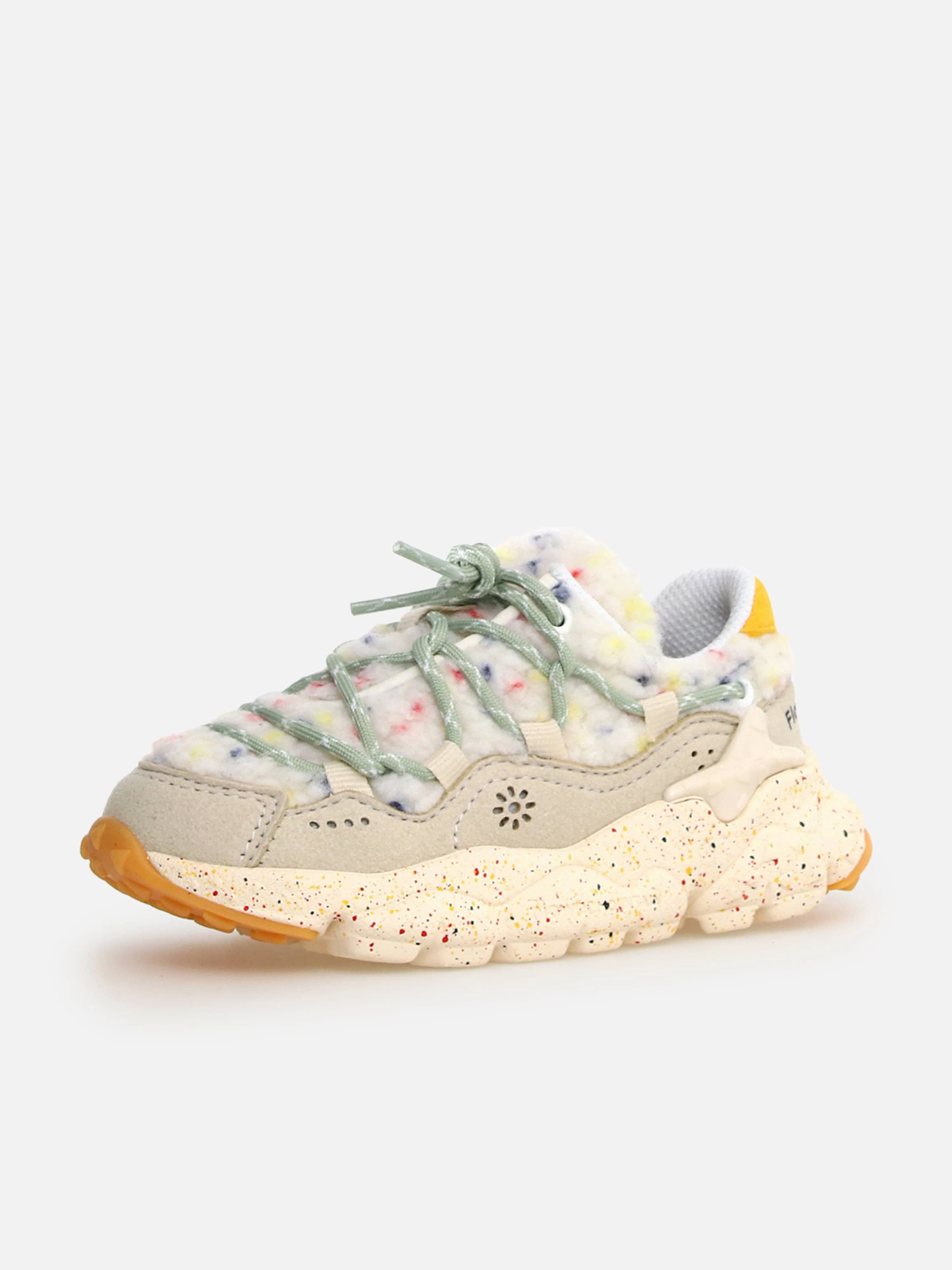 Flower Mountain Kids Raikiri Trainers in Ivory Perfect For You