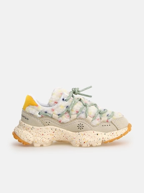 Teen size offer Flower Mountain Kids Raikiri Trainers in Ivory Member discount Business, Fit For The Gym
