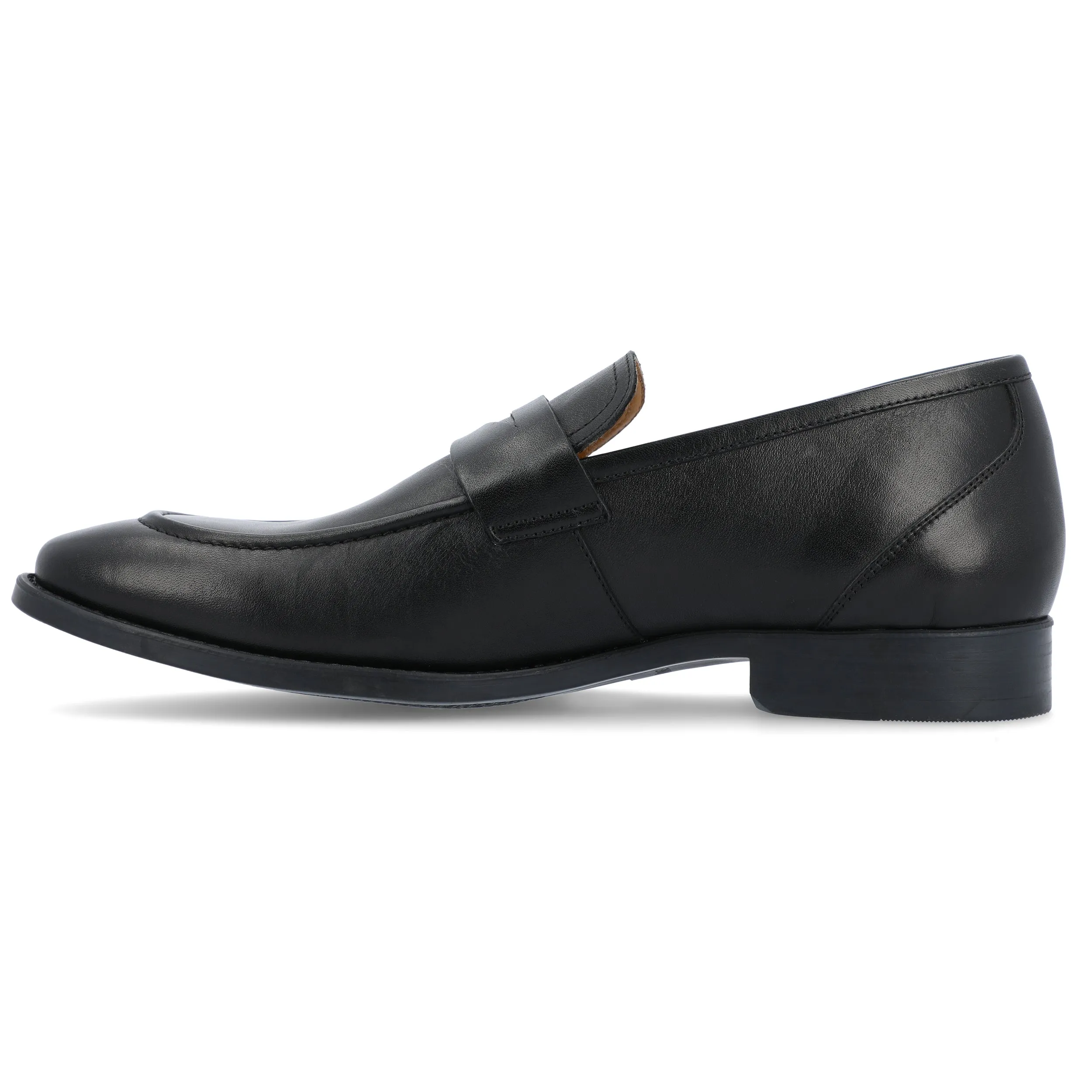 Thomas & Vine Bishop Wide Width Apron Toe Penny Loafer