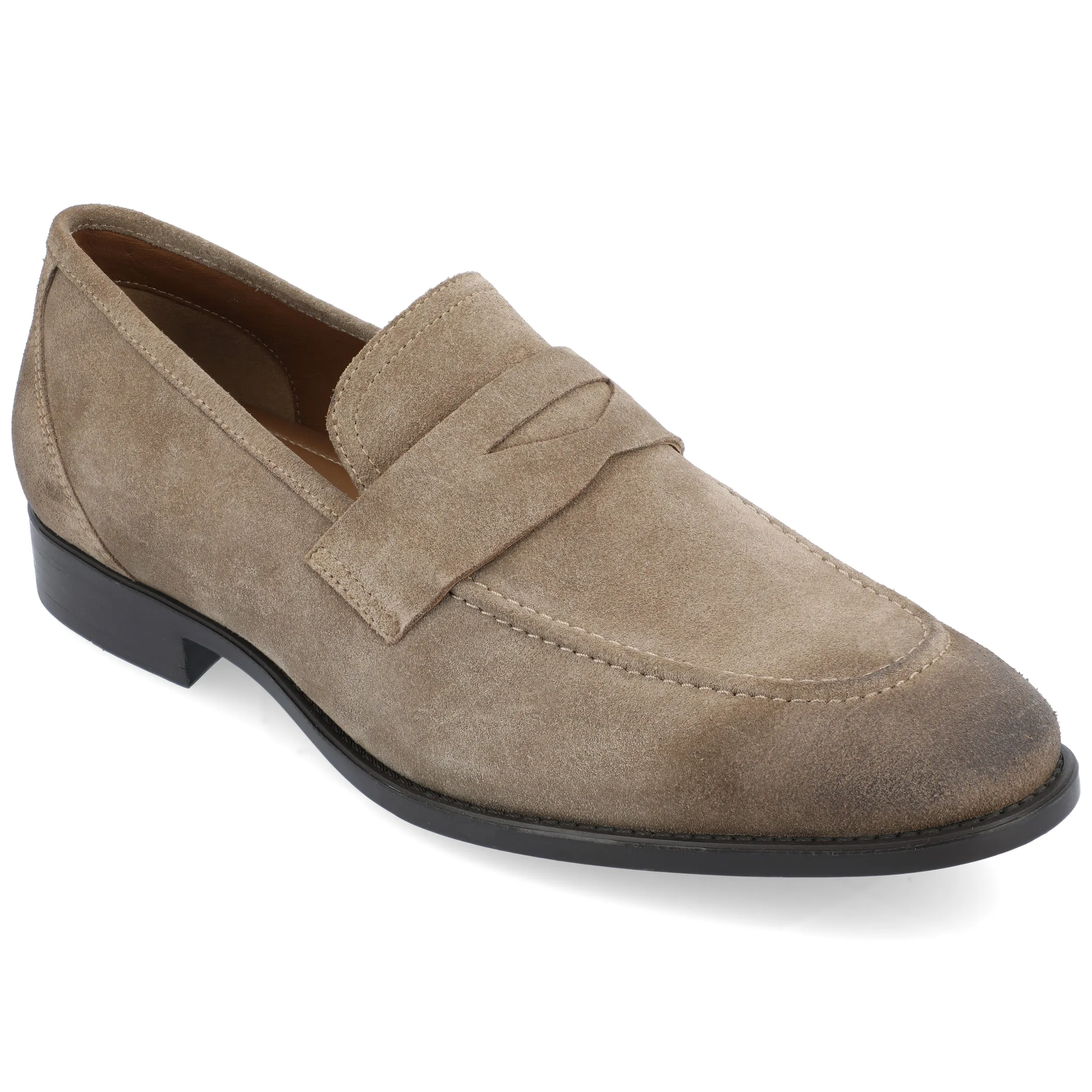 Thomas & Vine Bishop Wide Width Apron Toe Penny Loafer