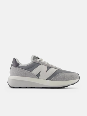 Anti-Slip Grip Time is Running Out Kids 370 Trainers in Grey Limited Release