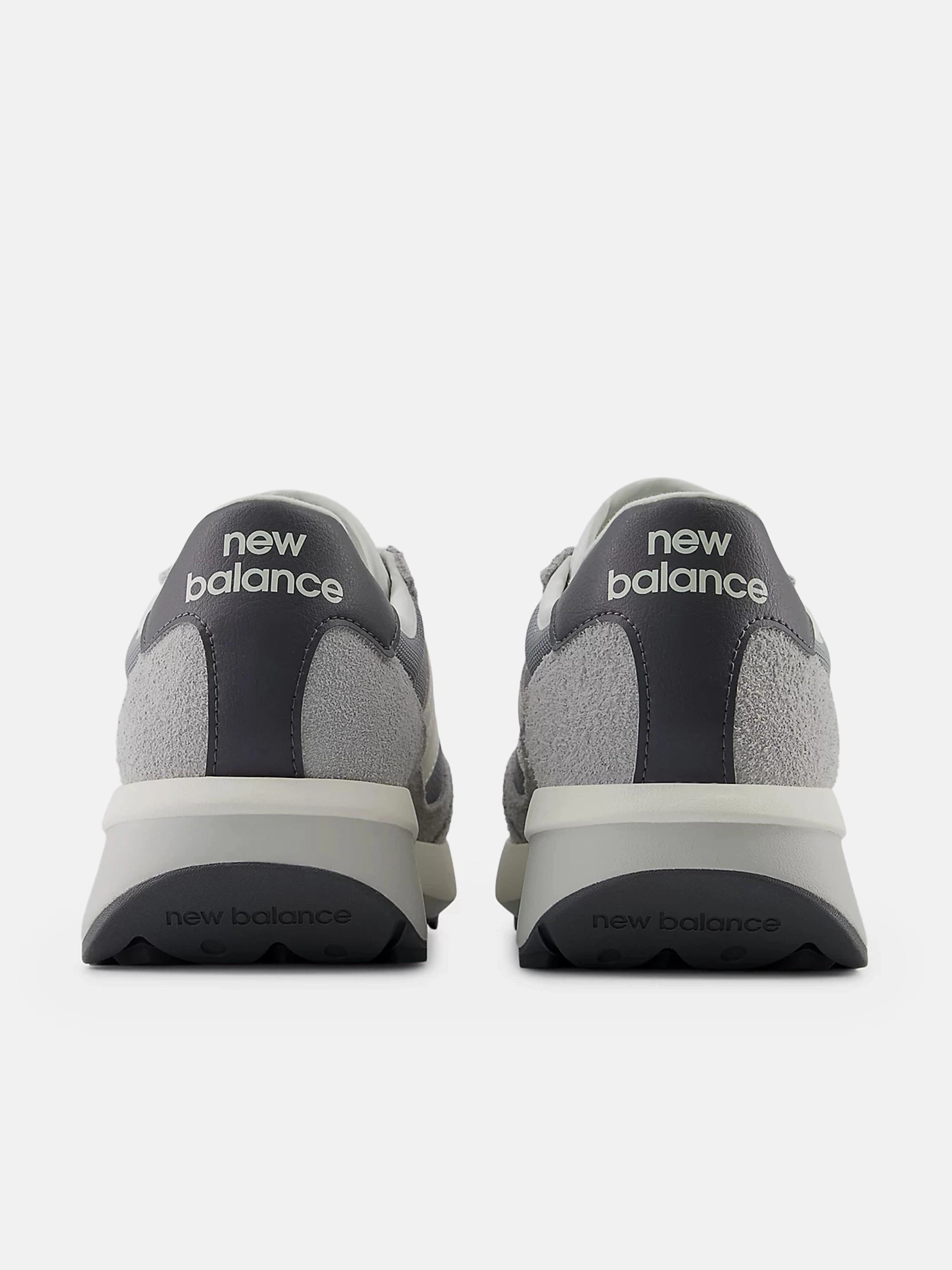 High-Speed Performance Kids 370 Trainers in Grey Vegan Leather