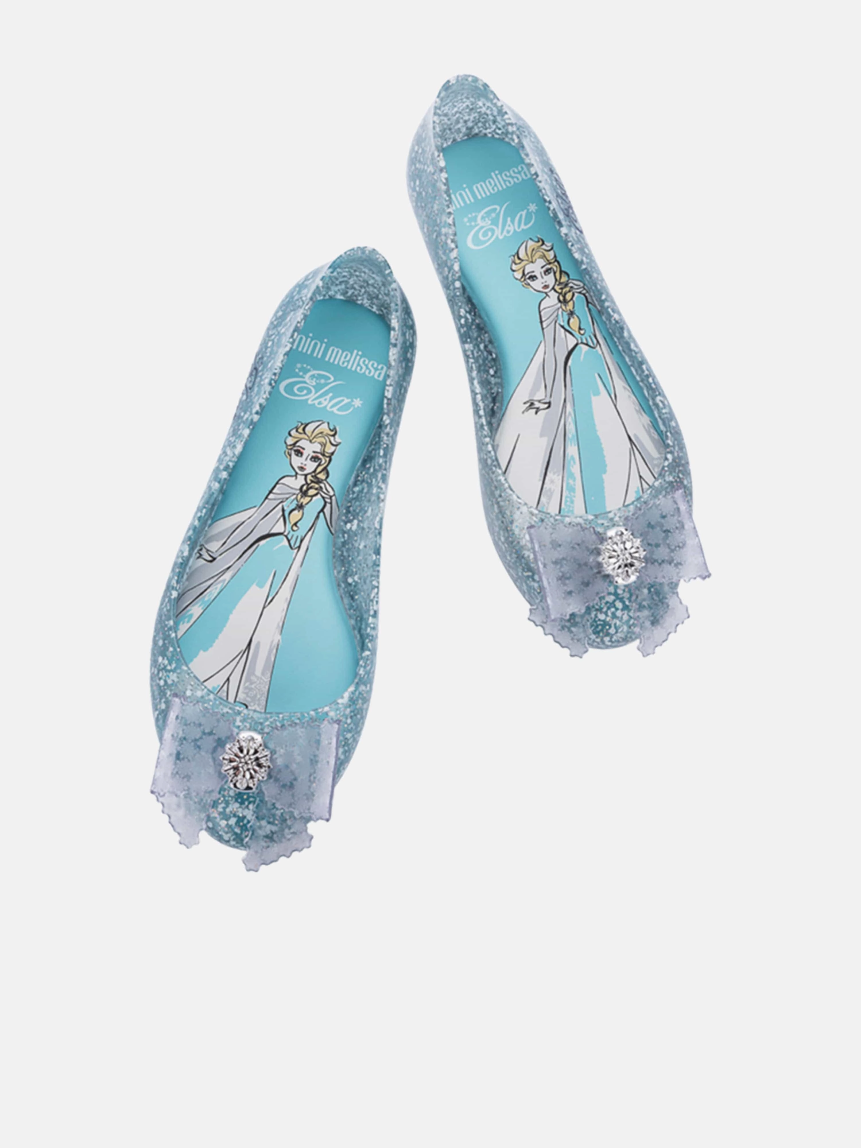 Ultimate Convenience, Trolley Sleeve Mini Melissa Girls Sweet Love Disney Princess Ballerinas in Blue