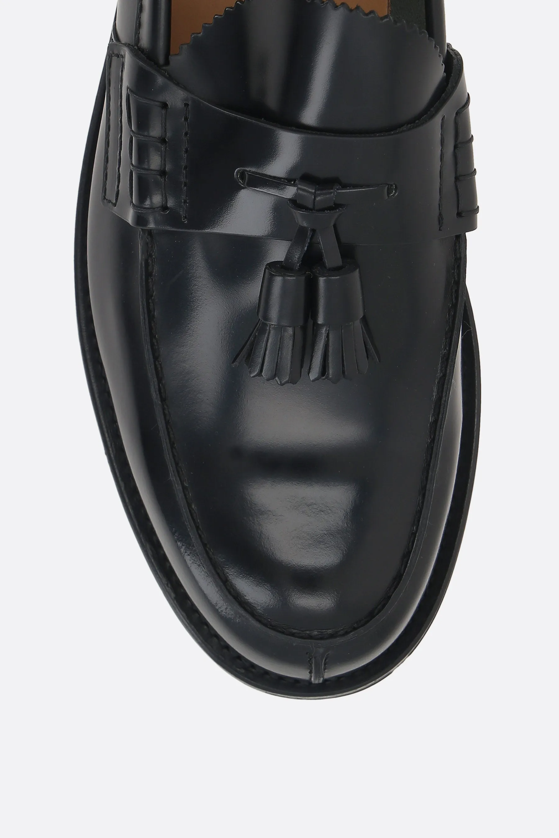 Tiverton loafers in Bookbinder fum leather