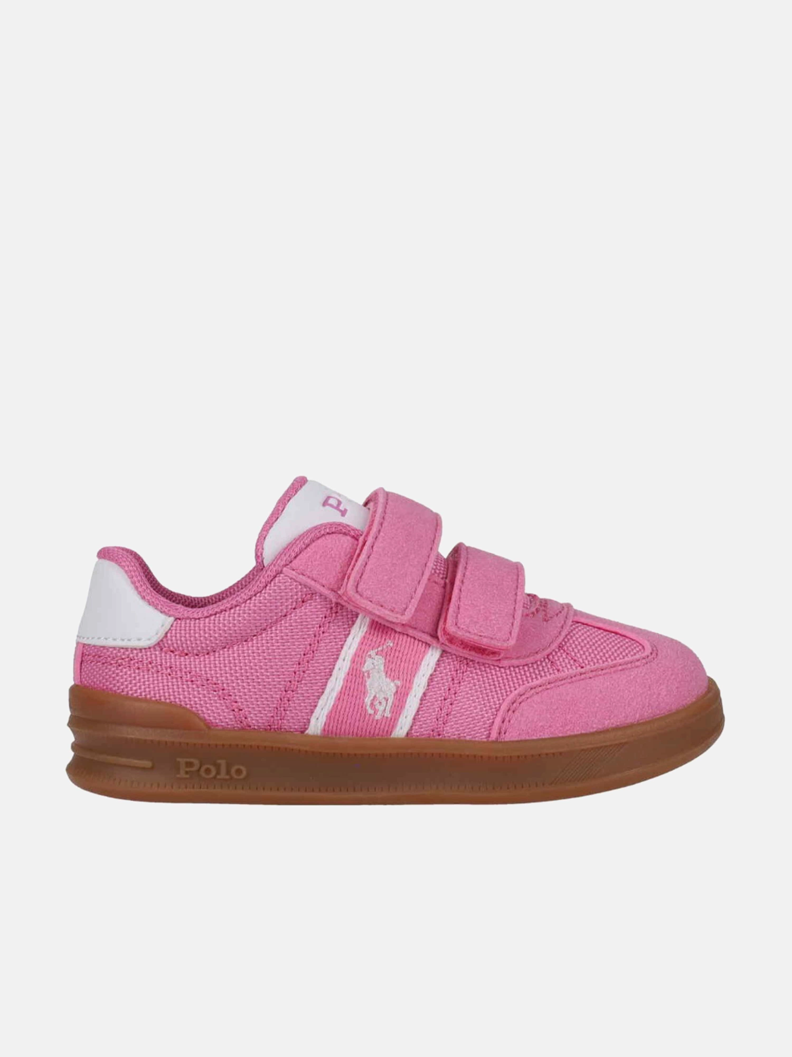 Business, Affordable And Reliable, Large Duffel Bag For Weekend Trips Todays Must-Grab Ralph Lauren Girls Heritage Court III T-Toe EZ Trainers in Pink Travel Must-Pack