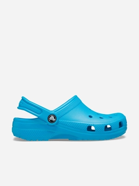 Top-Rated Product Crocs Kids Classic Clogs in Blue SMS promotion Minimalist Vibe, Canvas Tote With Zipper
