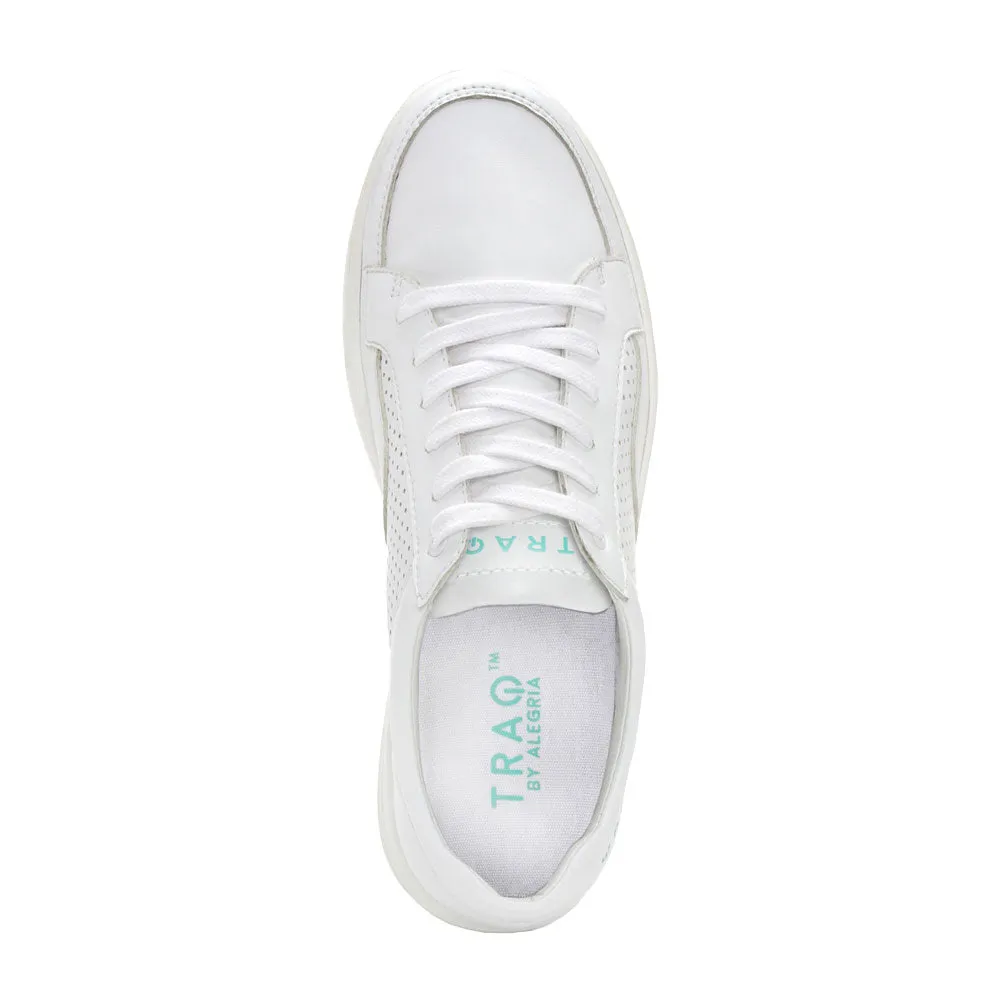 Traq By Alegria Baseq White Work Shoe (Men's)