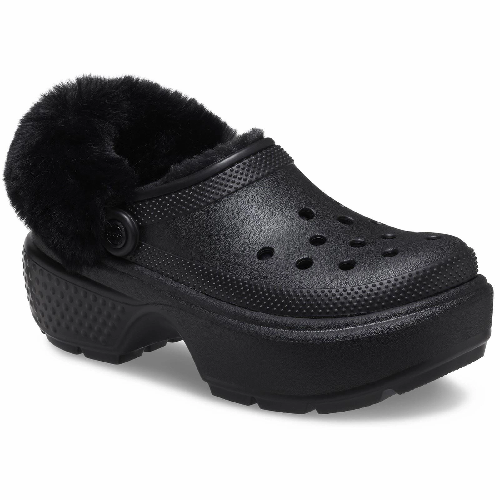 DonT Wait, Elevate, Click To Buy, Adventure Awaits Women's Crocs 208546 Stomp Lined Clog