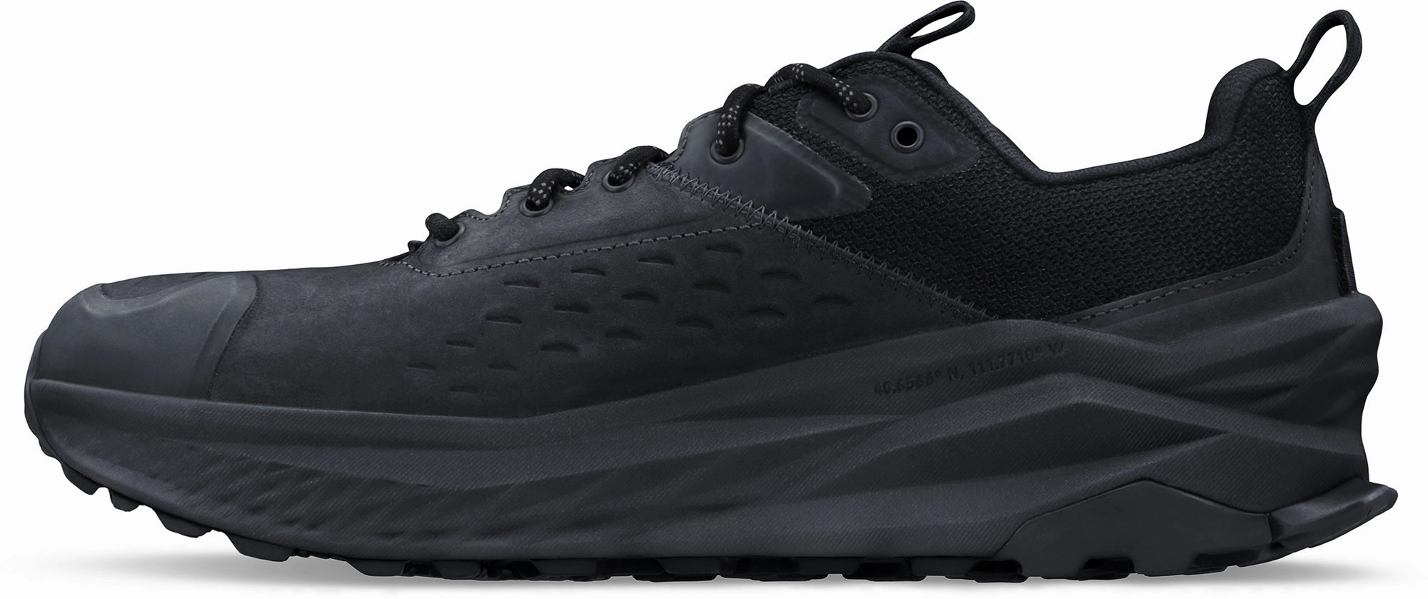 Eco-Friendly Altra Olympus 6 GORE-TEX Mens Walking Shoes - Black Shop Now