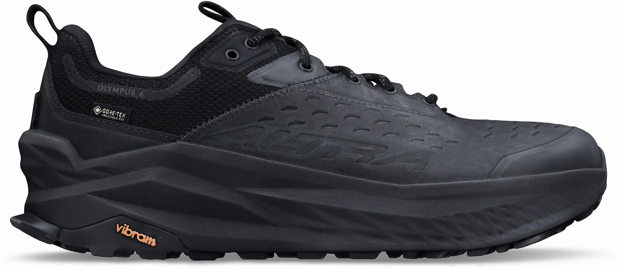 Travel gear discount Altra Olympus 6 GORE-TEX Mens Walking Shoes - Black Ultimate Enjoyment Sustainable