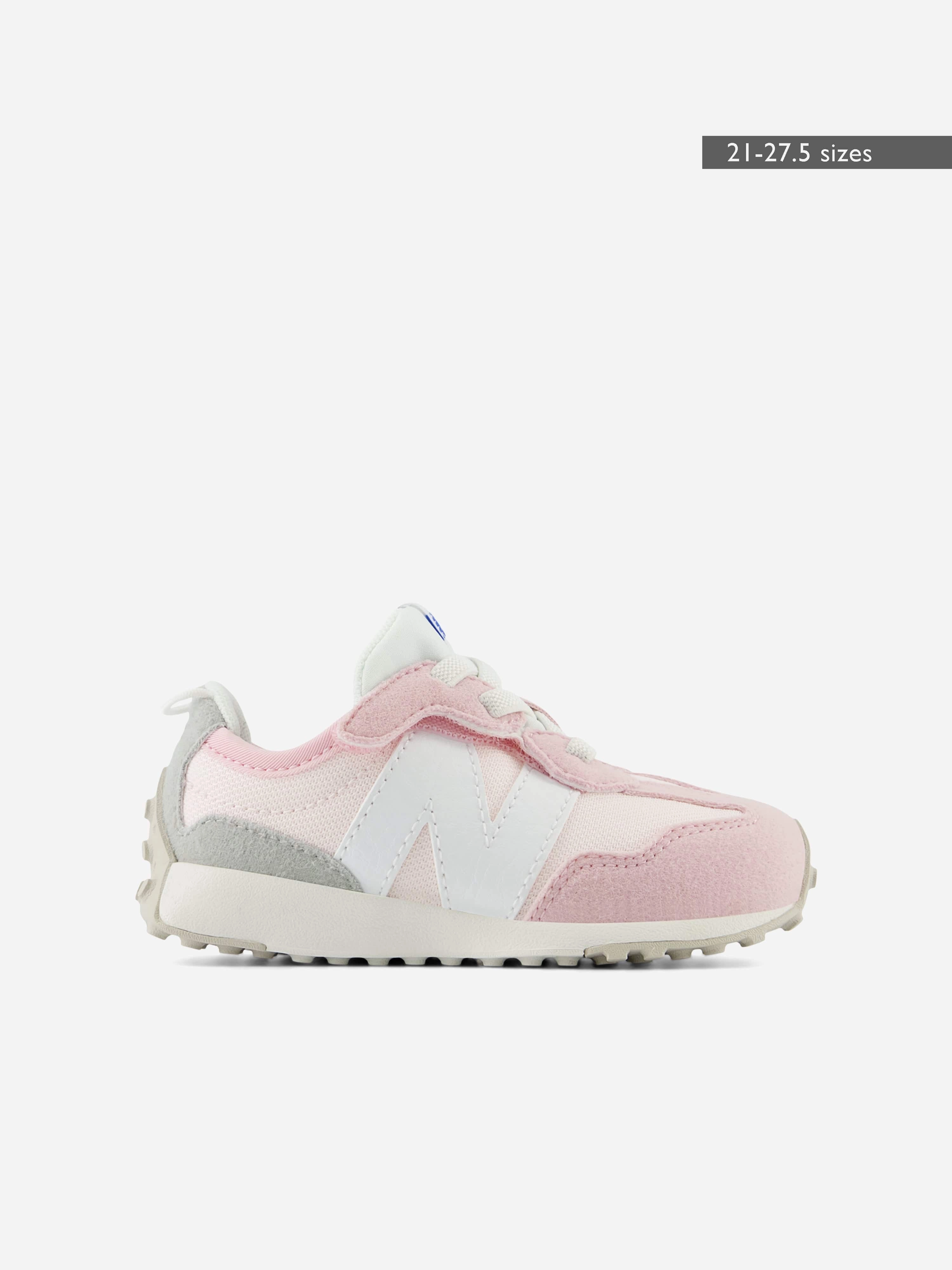 New Balance Girls 327 Trainers in Pink Discover New Arrivals, Boho