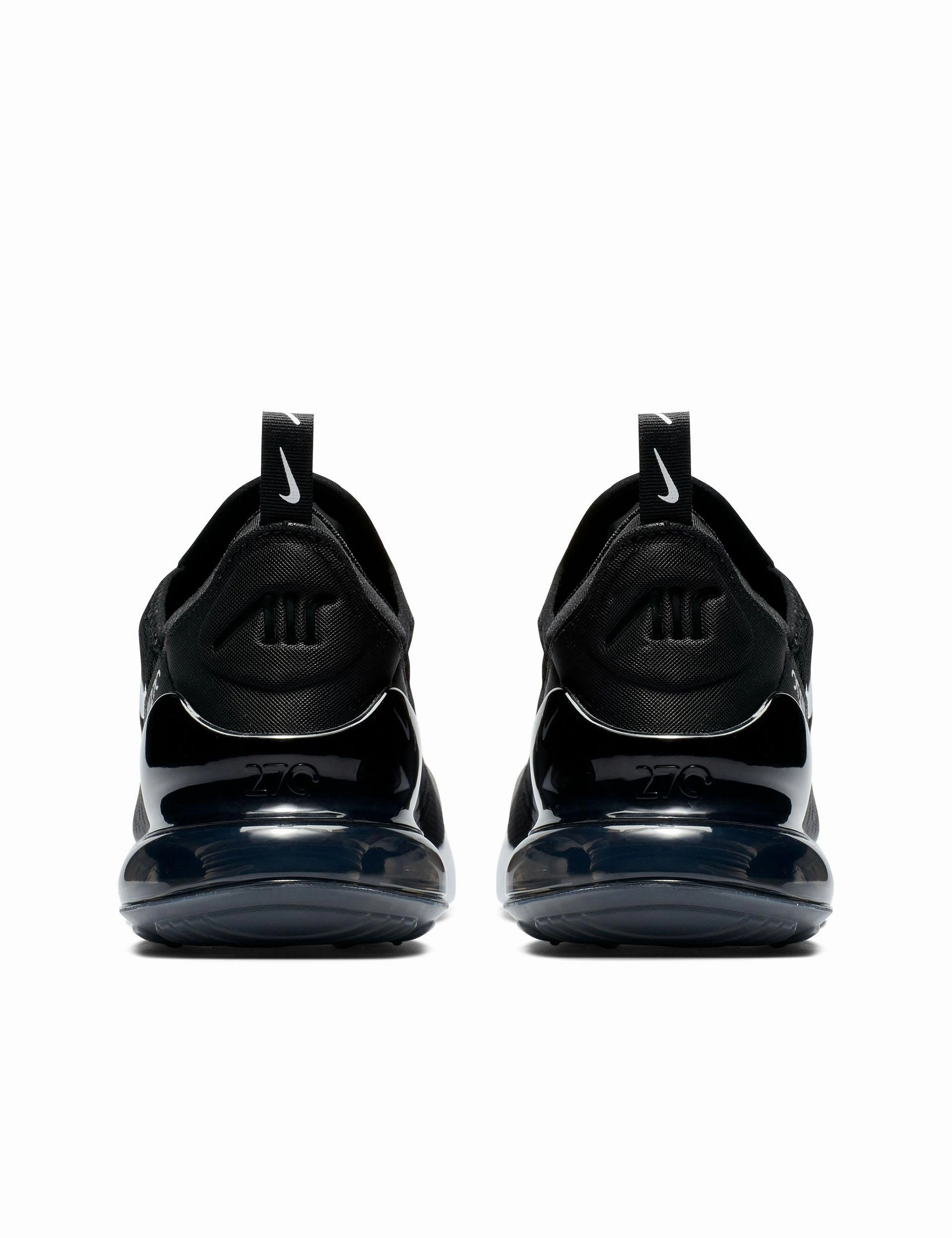 Air Max 270 Shoes - Black/White/Anthracite Suede Crossbody Purse, Weather-Resistant, Instant Buy