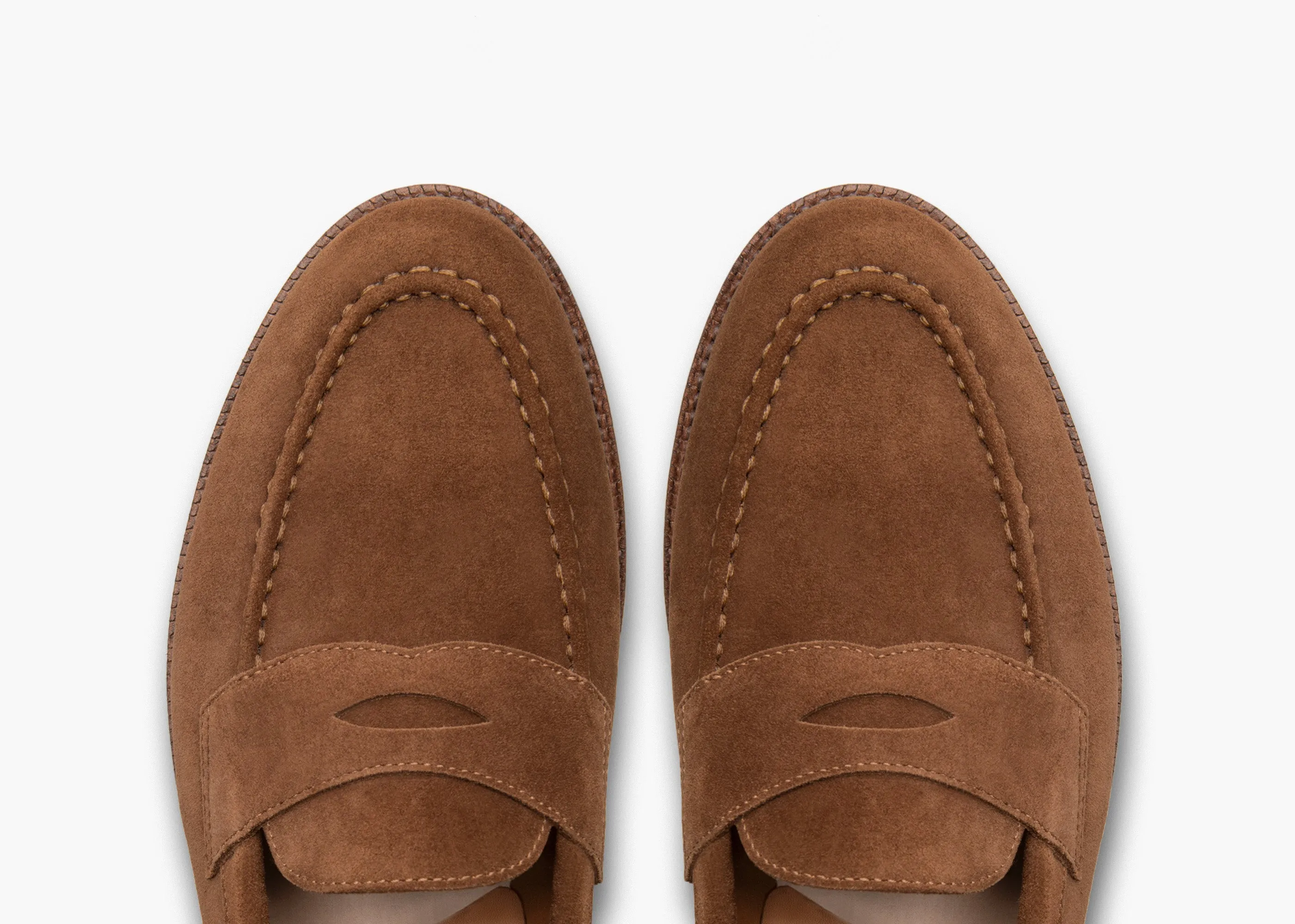Traveler Penny Bourbon Suede