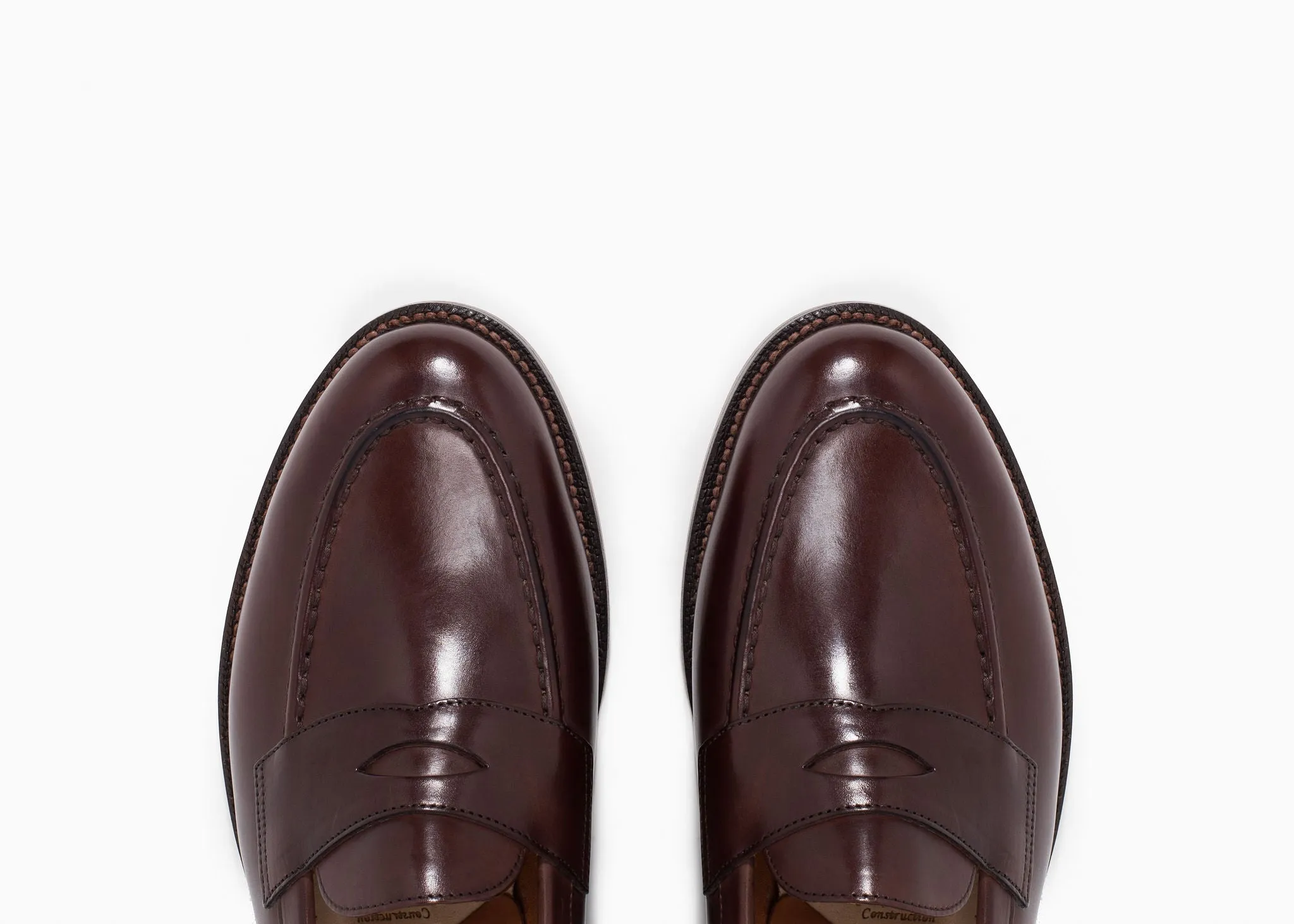 Traveler Penny Tobacco Calf